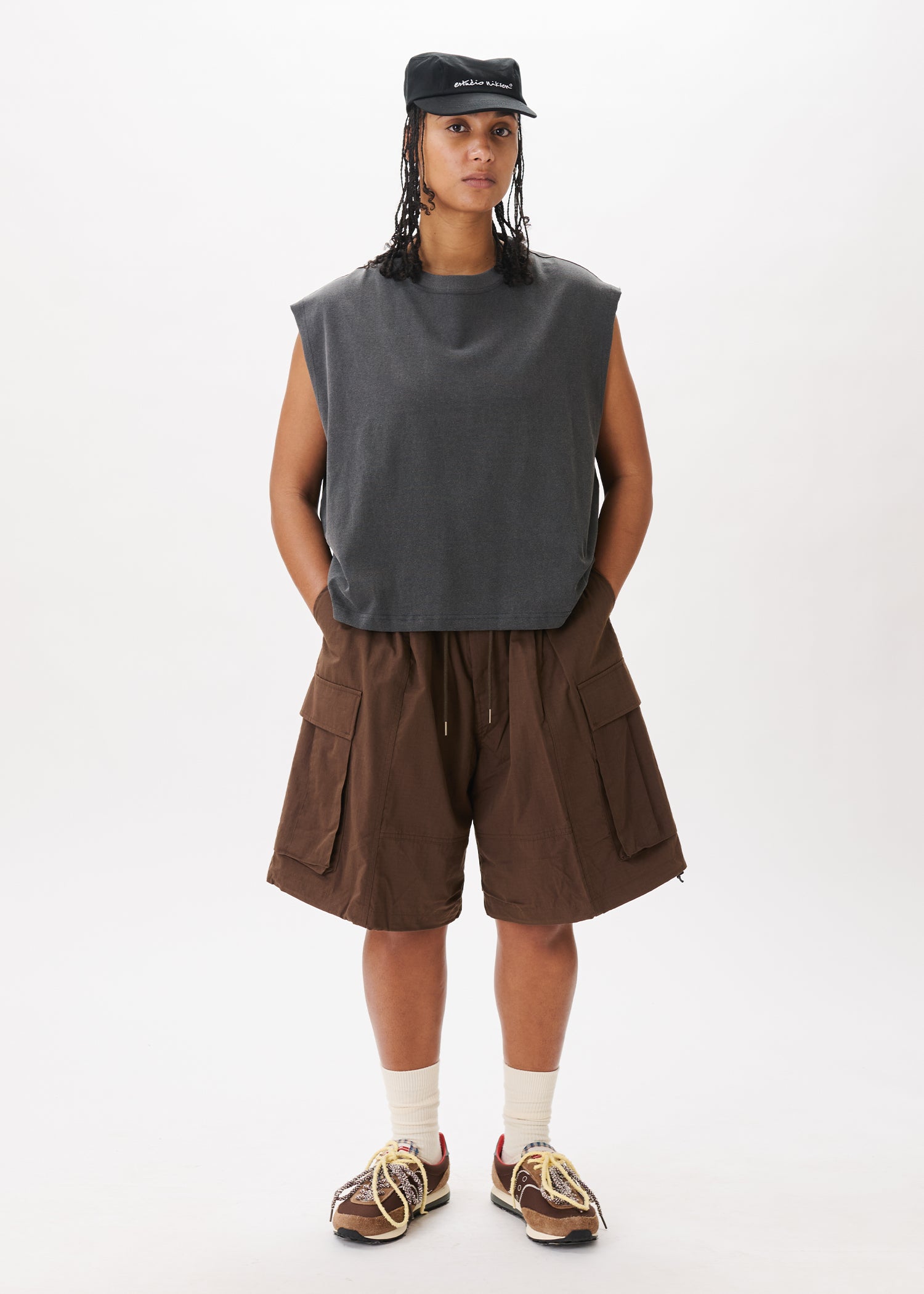 Ripstop Balloon Cargo Shorts