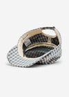 Casquette militaire à carreaux