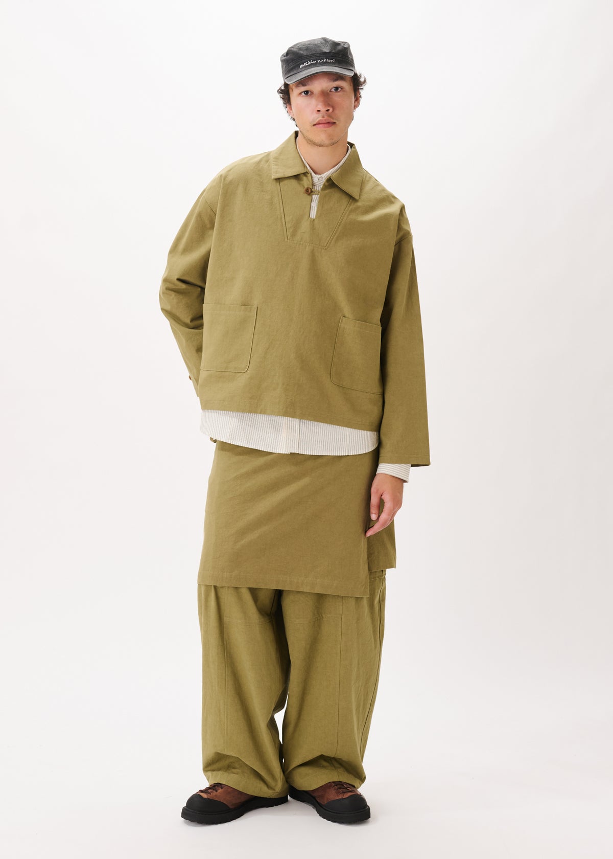 Fisherman Button Overshirt