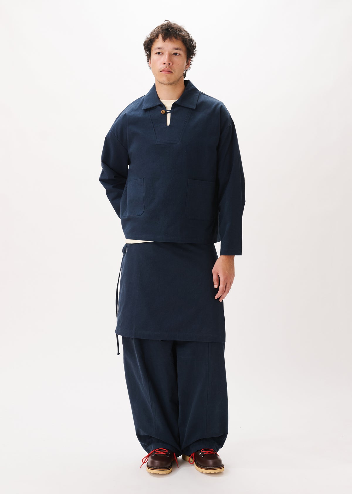 Fisherman Button Overshirt