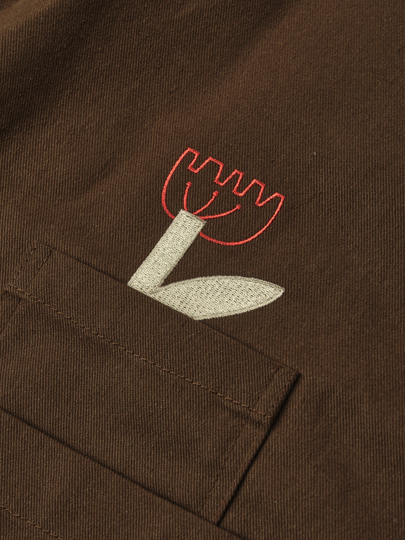 Embroidered Chore Jacket