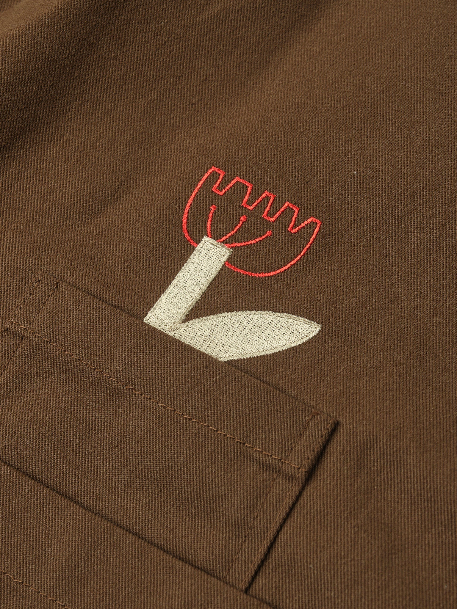 Embroidered Chore Jacket