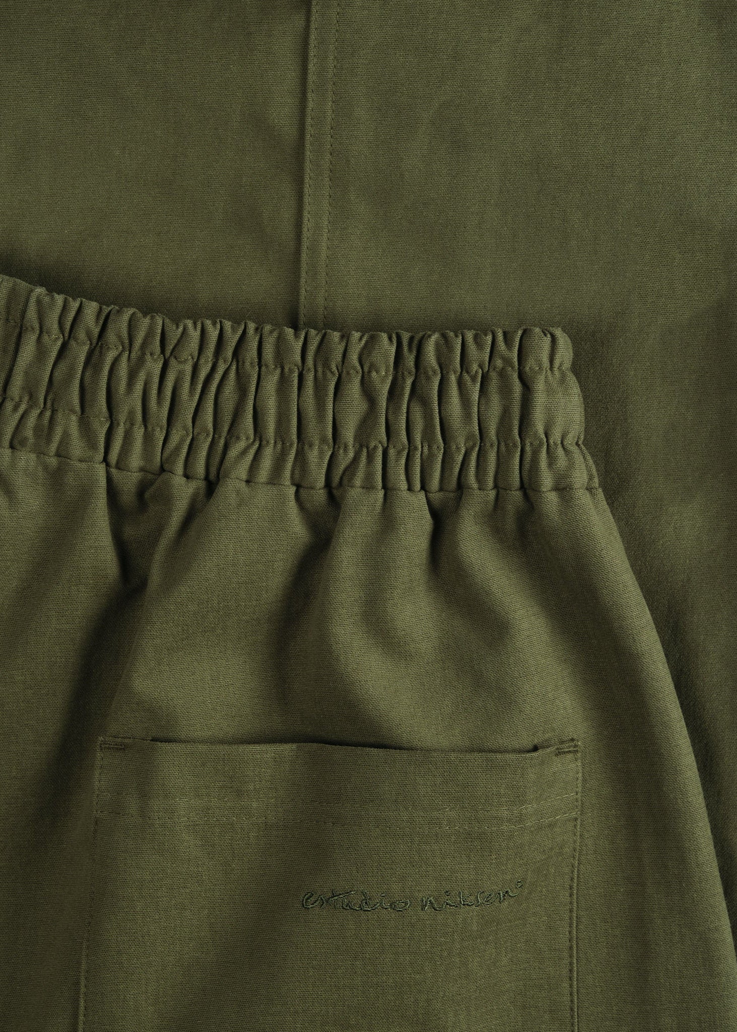 【BAON】Remade Pintuck Balloon Strap Pigment Pants Stopper Balloon Trousers – Estudio Niksen
