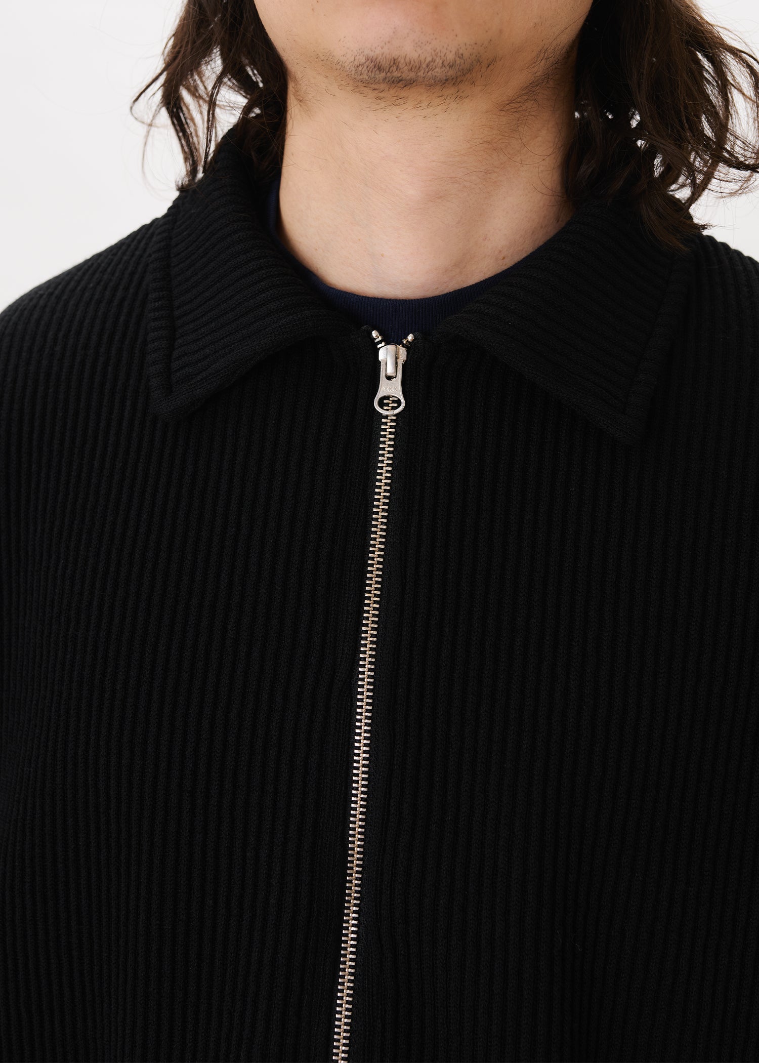 Pull à poche double zippée