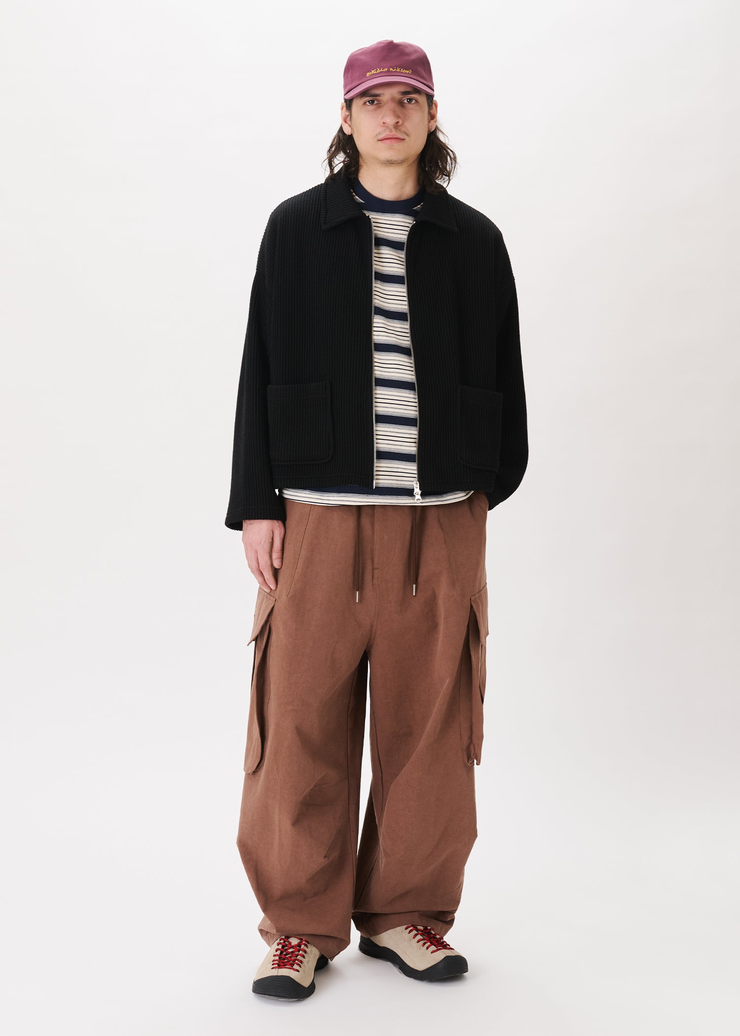 トップス Niku Double-zip Pocket Sweater – Estudio Niksen