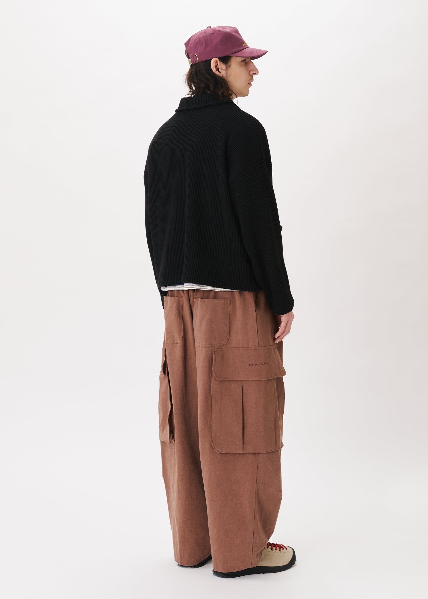 Double-zip Pocket Sweater – Estudio Niksen