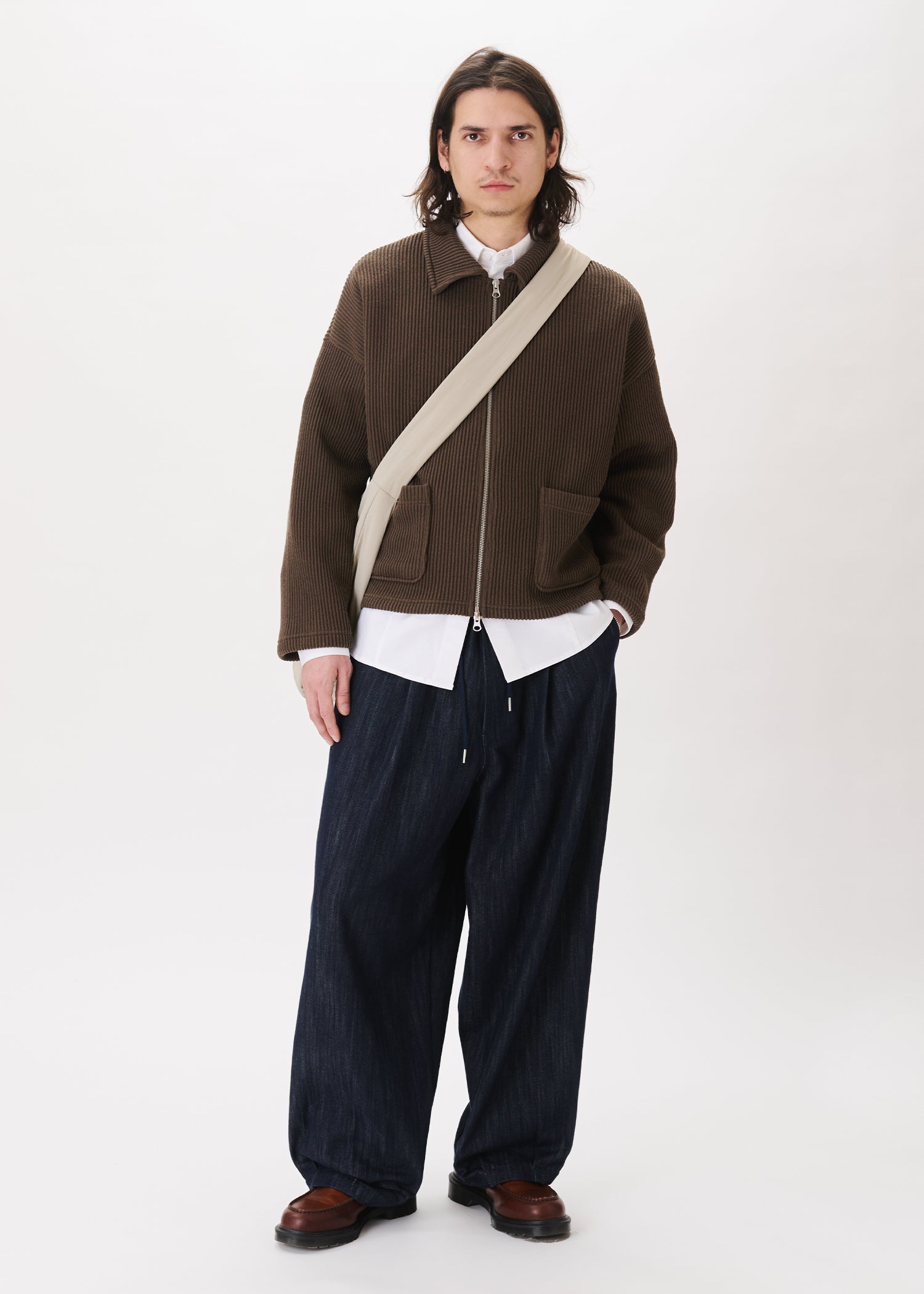 Double-zip Pocket Sweater – Estudio Niksen