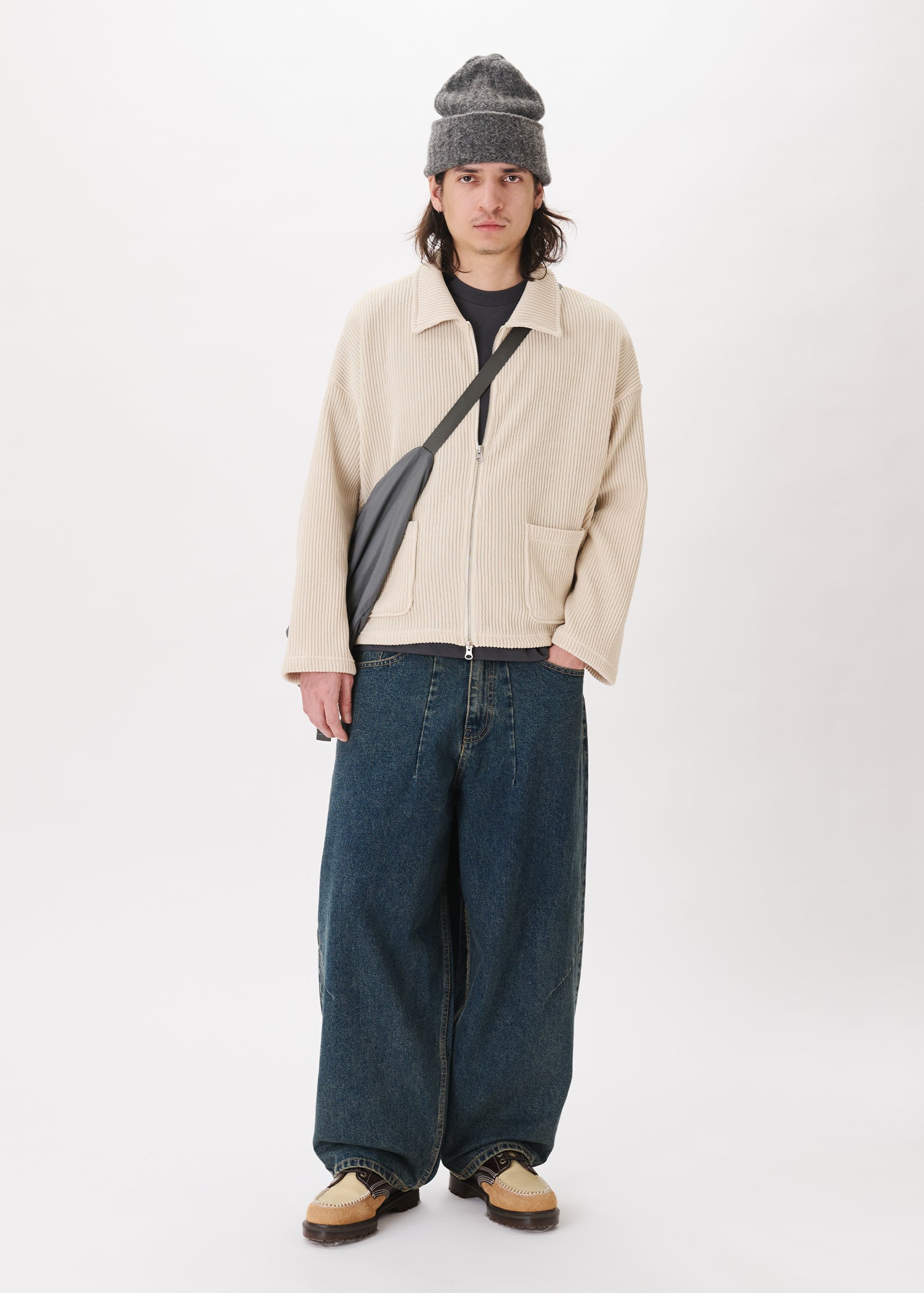 Double-zip Pocket Sweater