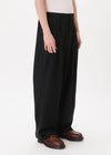 Pantalon large plissé