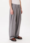 Pantalon large plissé
