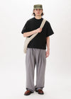 Pantalon large plissé