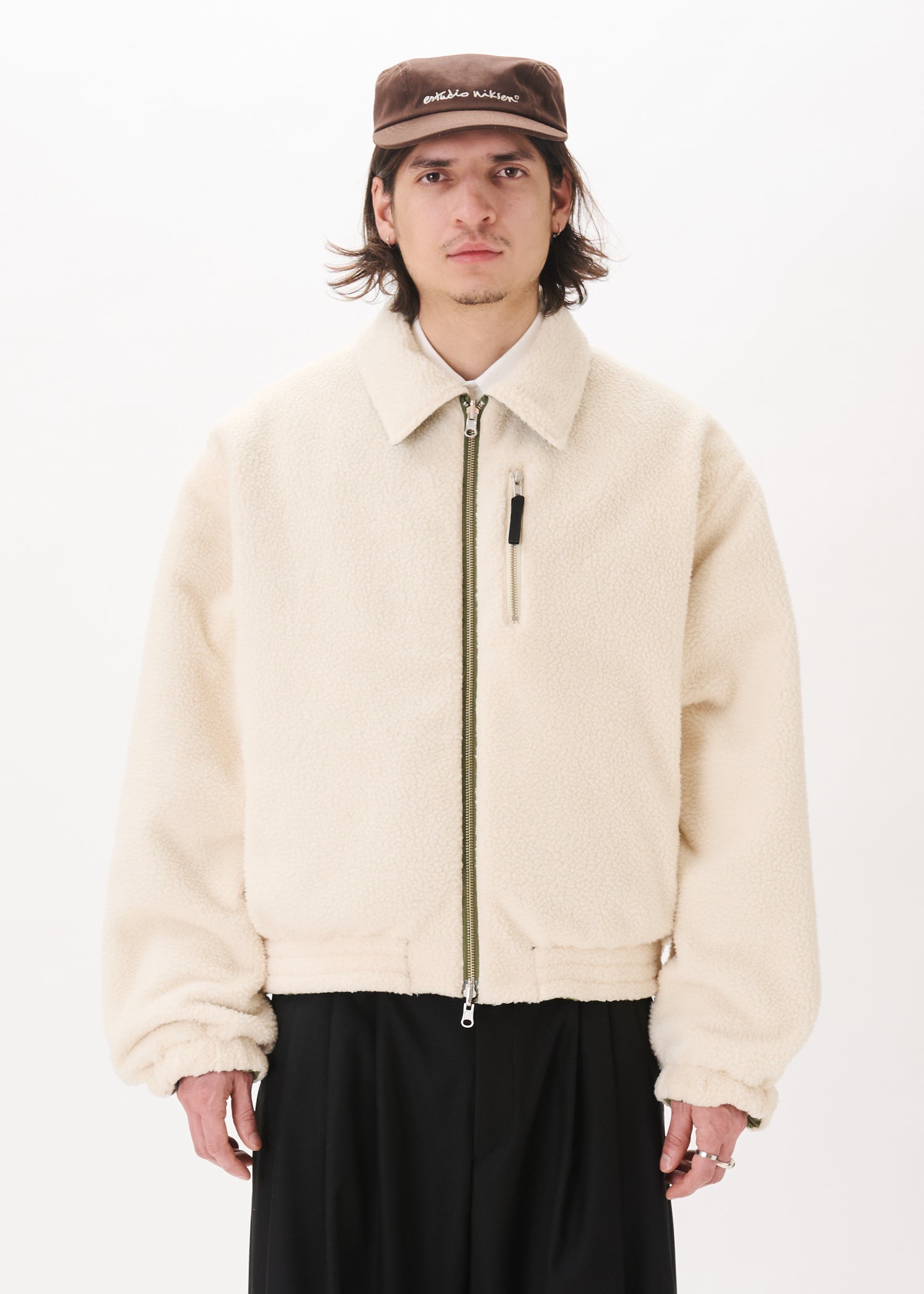 Manteau aviateur réversible