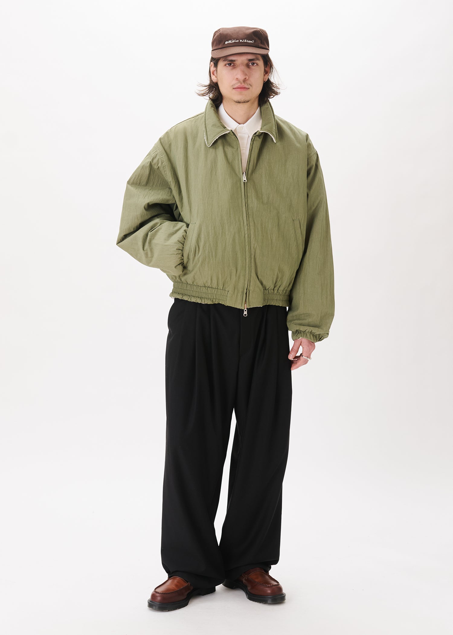 25SS★L'Appartement Satin Blouson カーキ F Satin Blouson（その他ジャケット・スーツ）｜L'Appartement