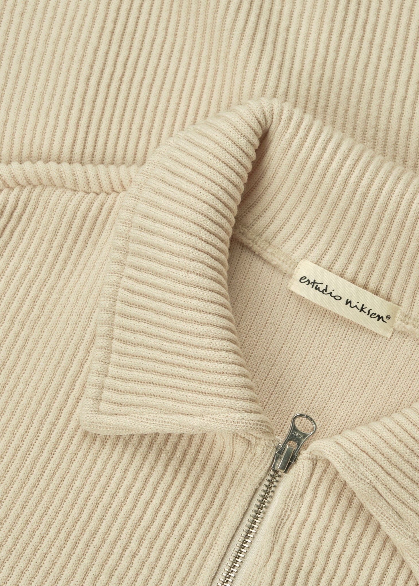 Double-zip Pocket Sweater – Estudio Niksen