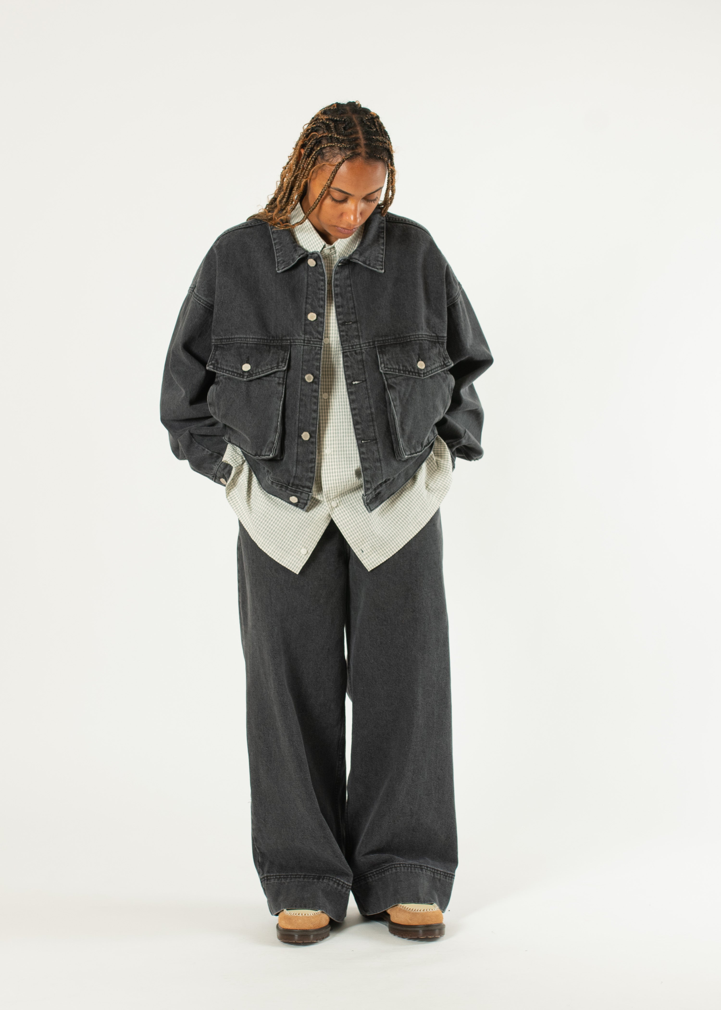 Big Hem Denim Jeans – Estudio Niksen