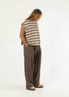 Pintuck Maxi Trousers