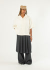 Pintuck Maxi Trousers