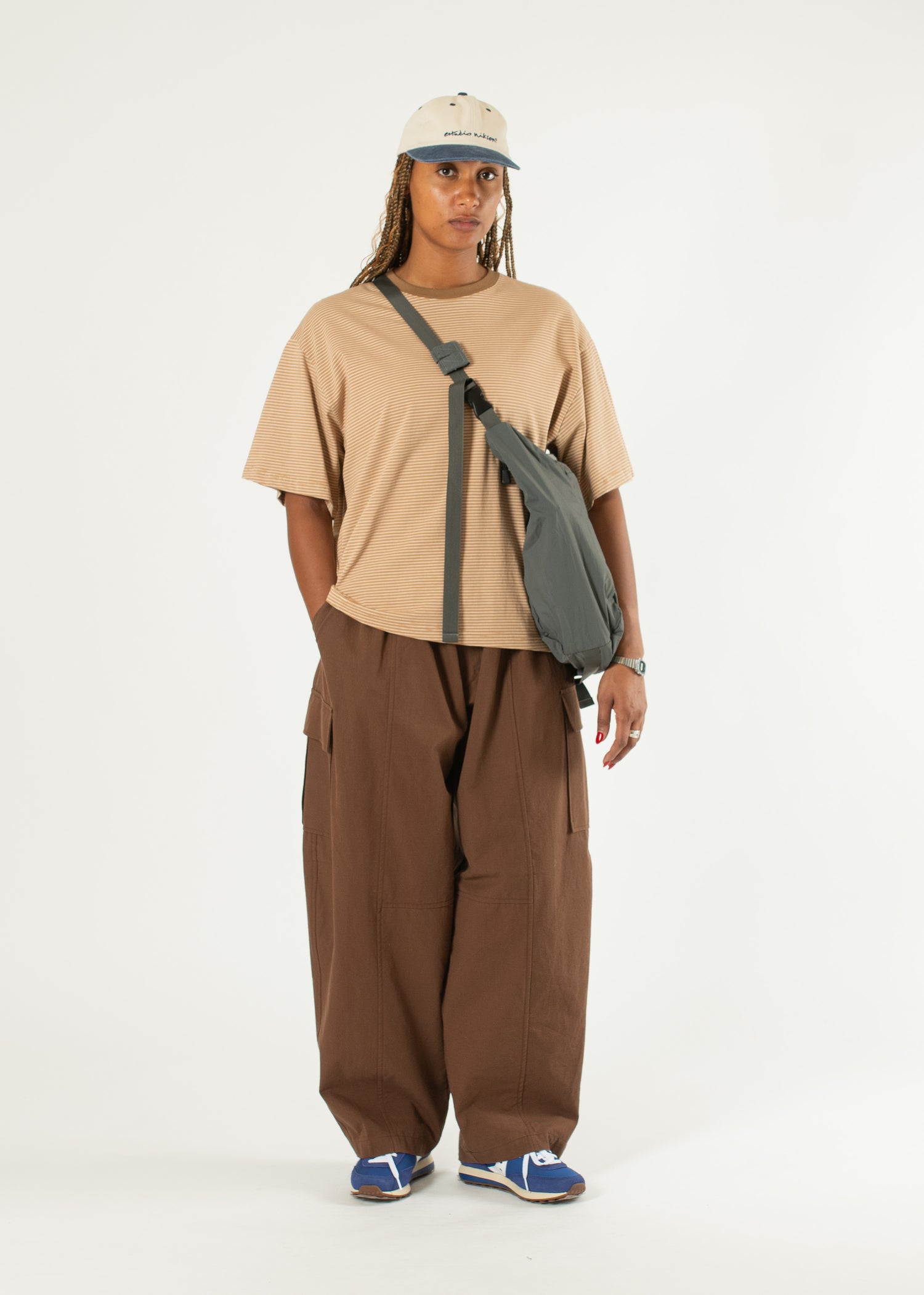 Ripstop Cargo Wide Pants