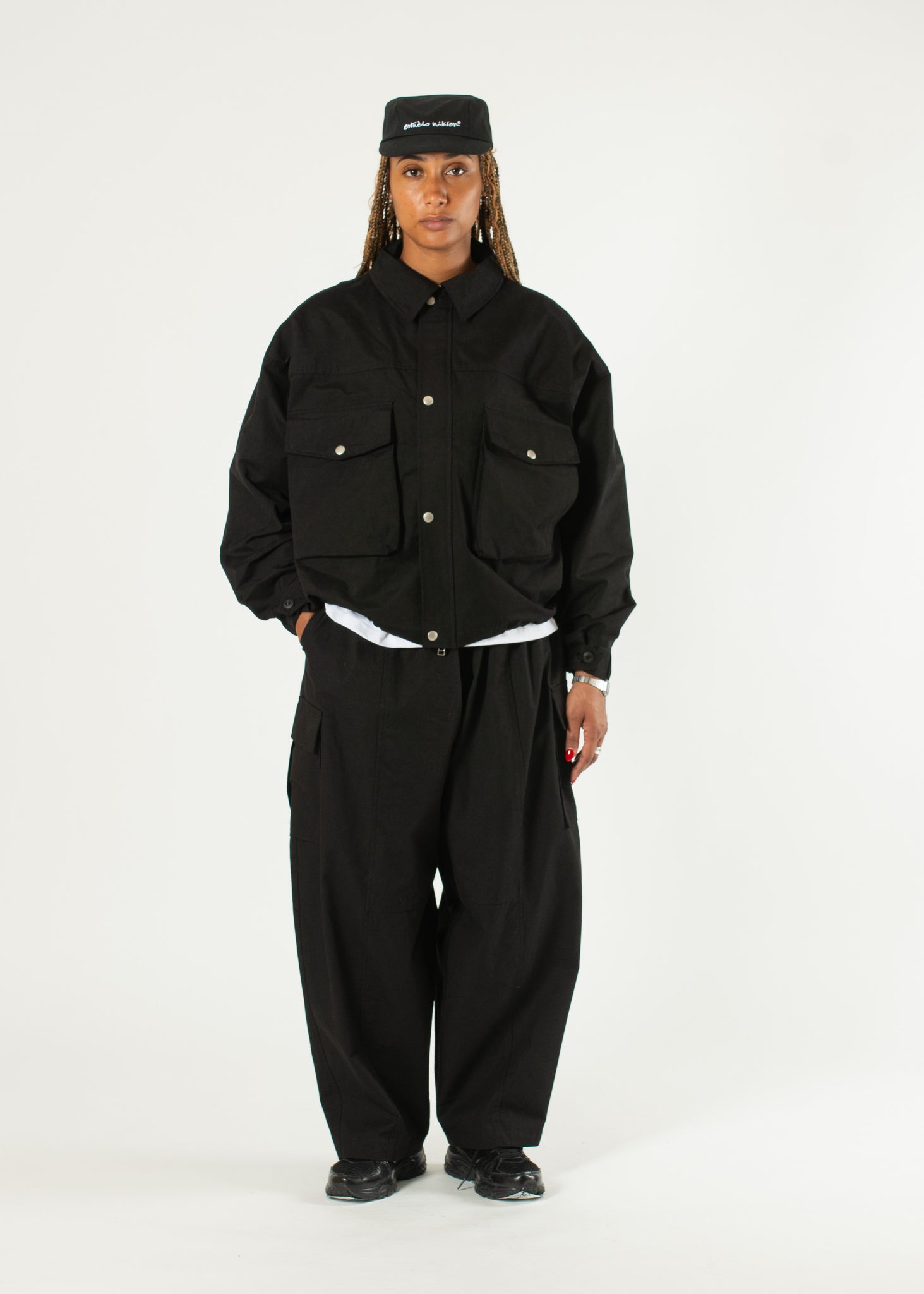 Ripstop Cargo Wide Pants