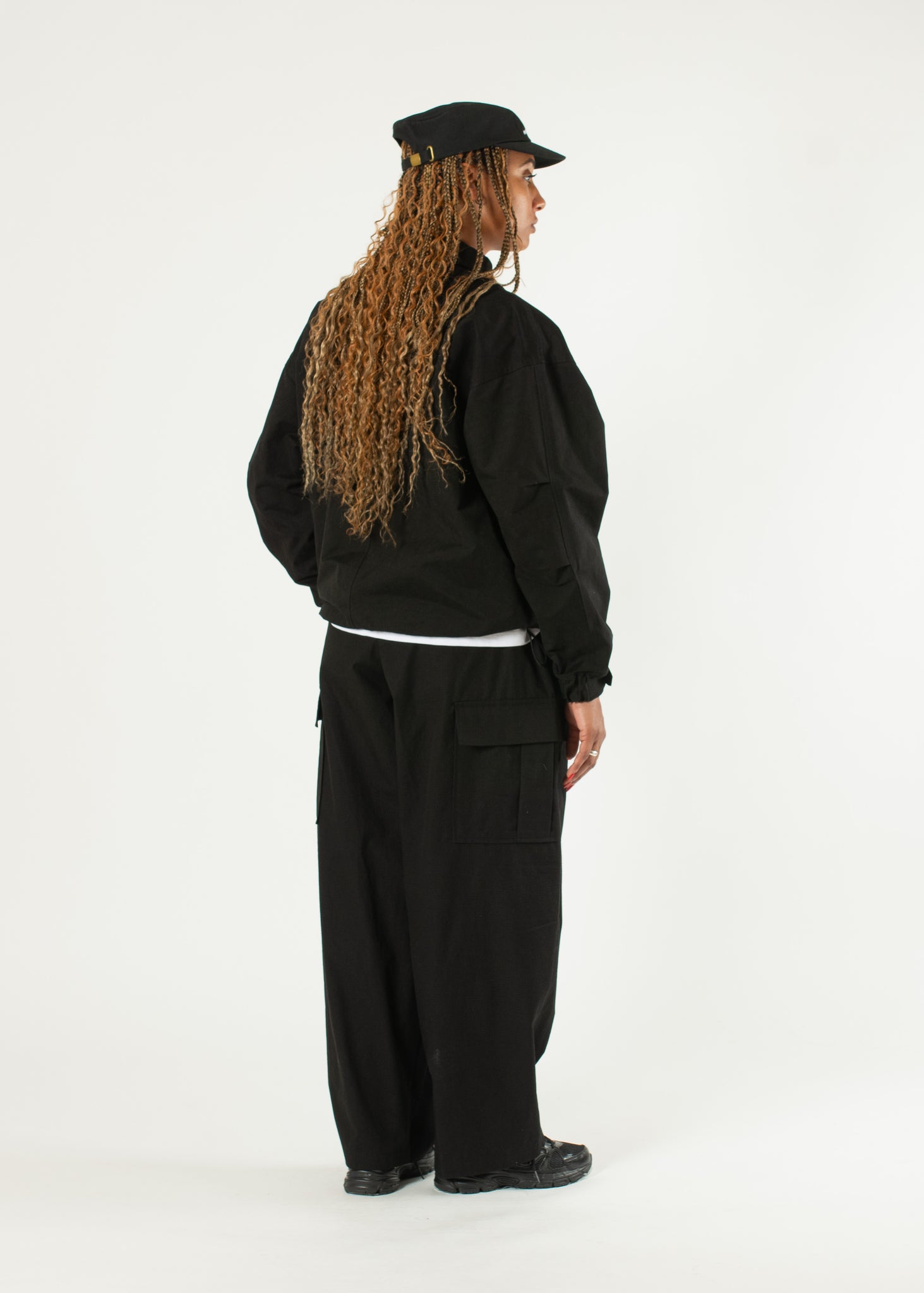 Ripstop Cargo Wide Pants