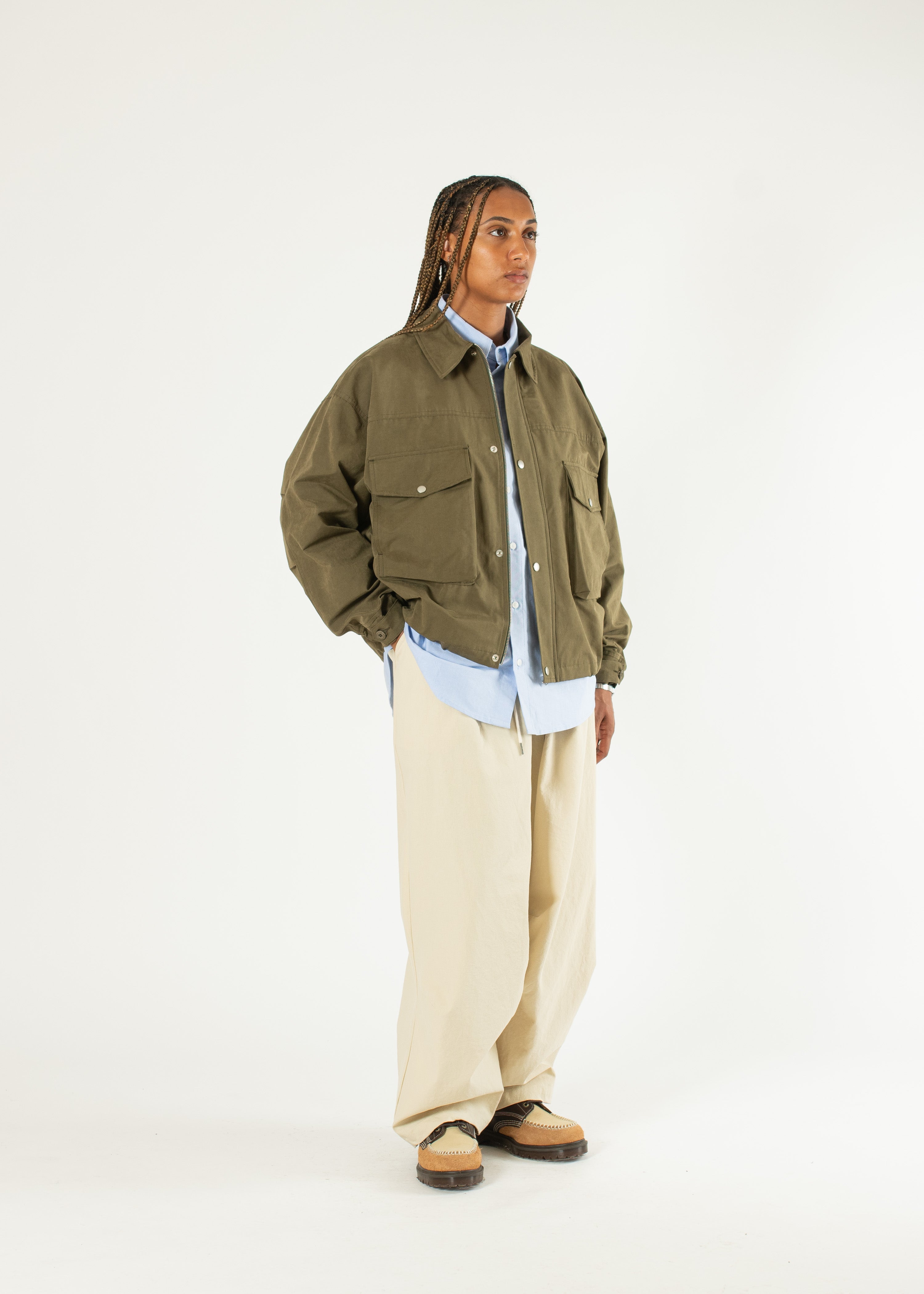 Curved Wind Jacket バーガンディ Vans Piper Stadium Jacket - Fiyatı, Yorumları