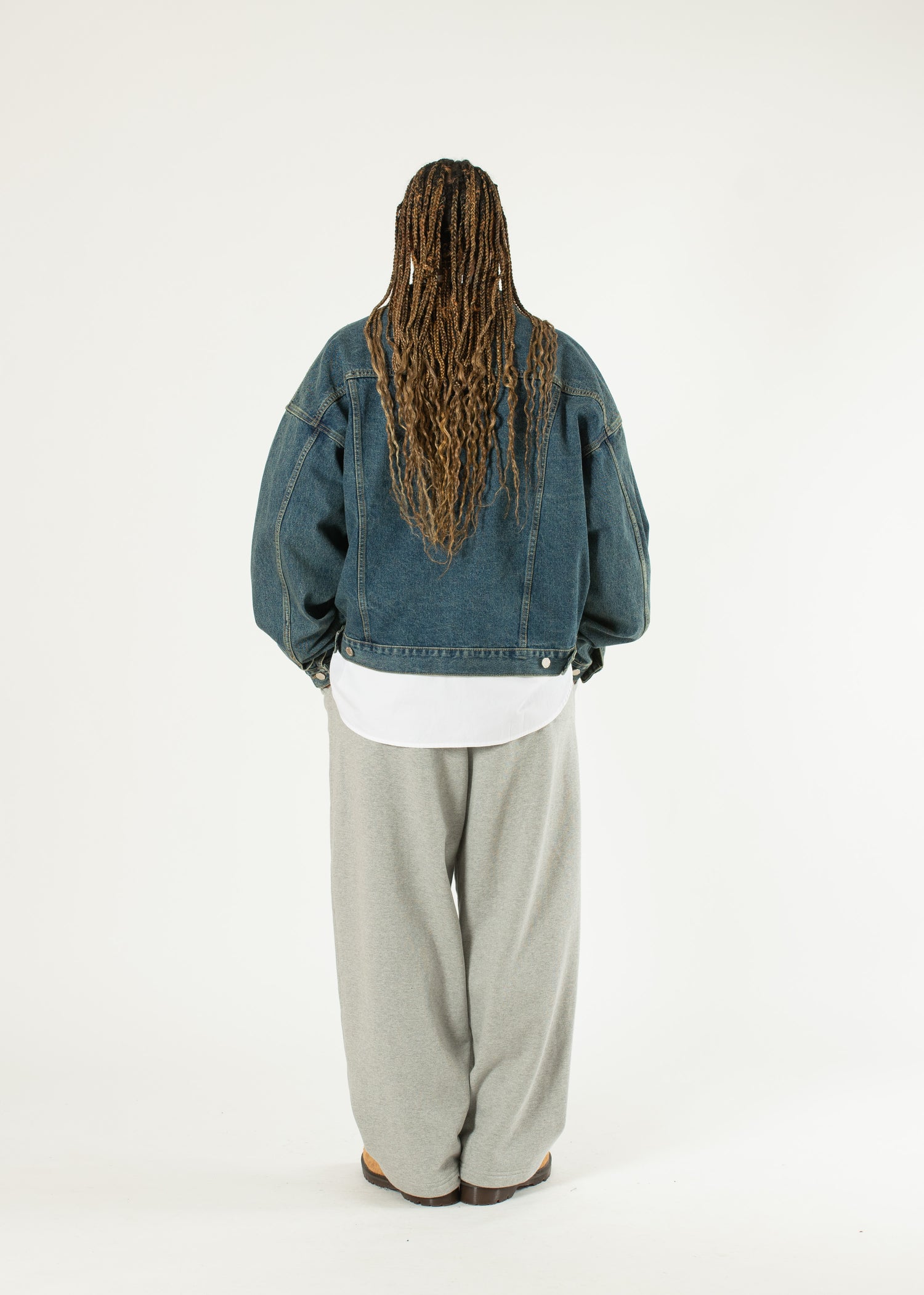 Pleated Wide Joggers