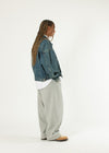 Pleated Wide Joggers