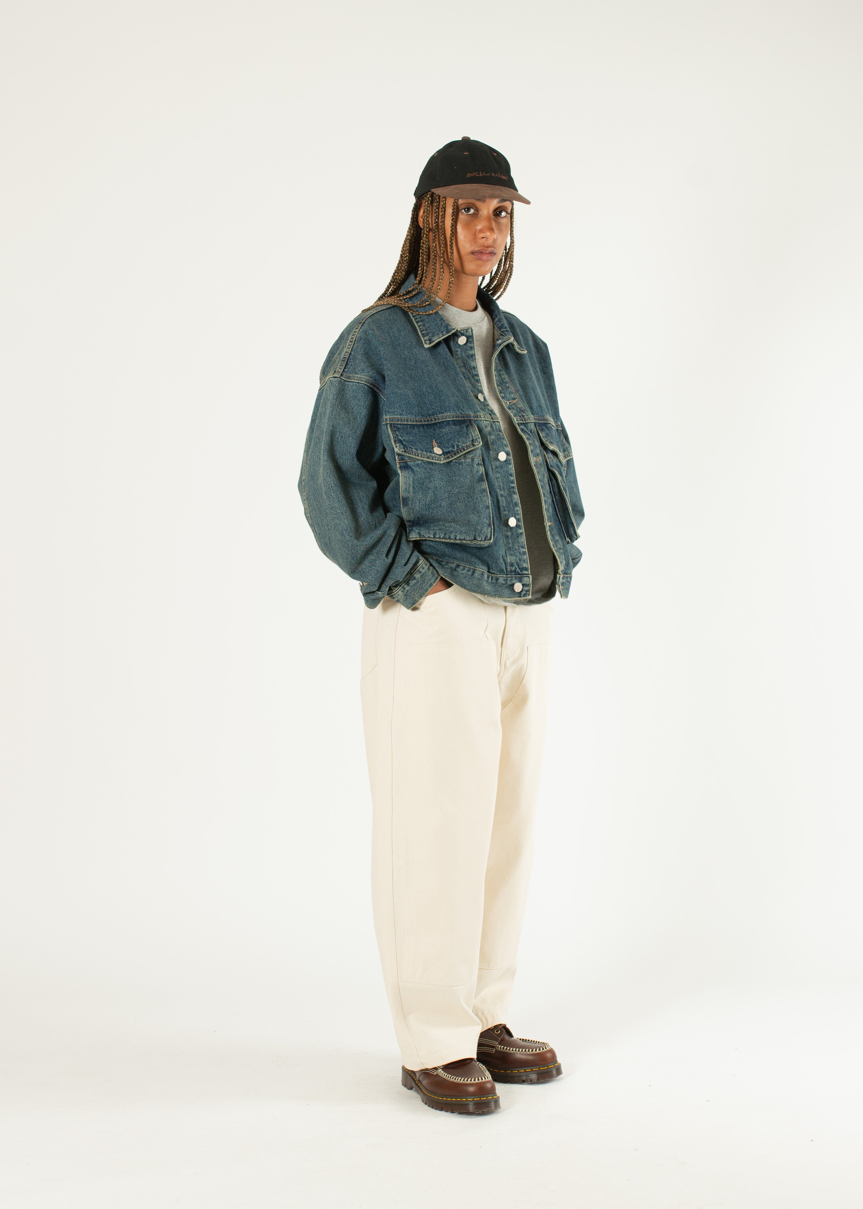 【BAON】Bauli Carpenter Cotton Balloon Pants Carpenter Balloon Pants – Estudio Niksen