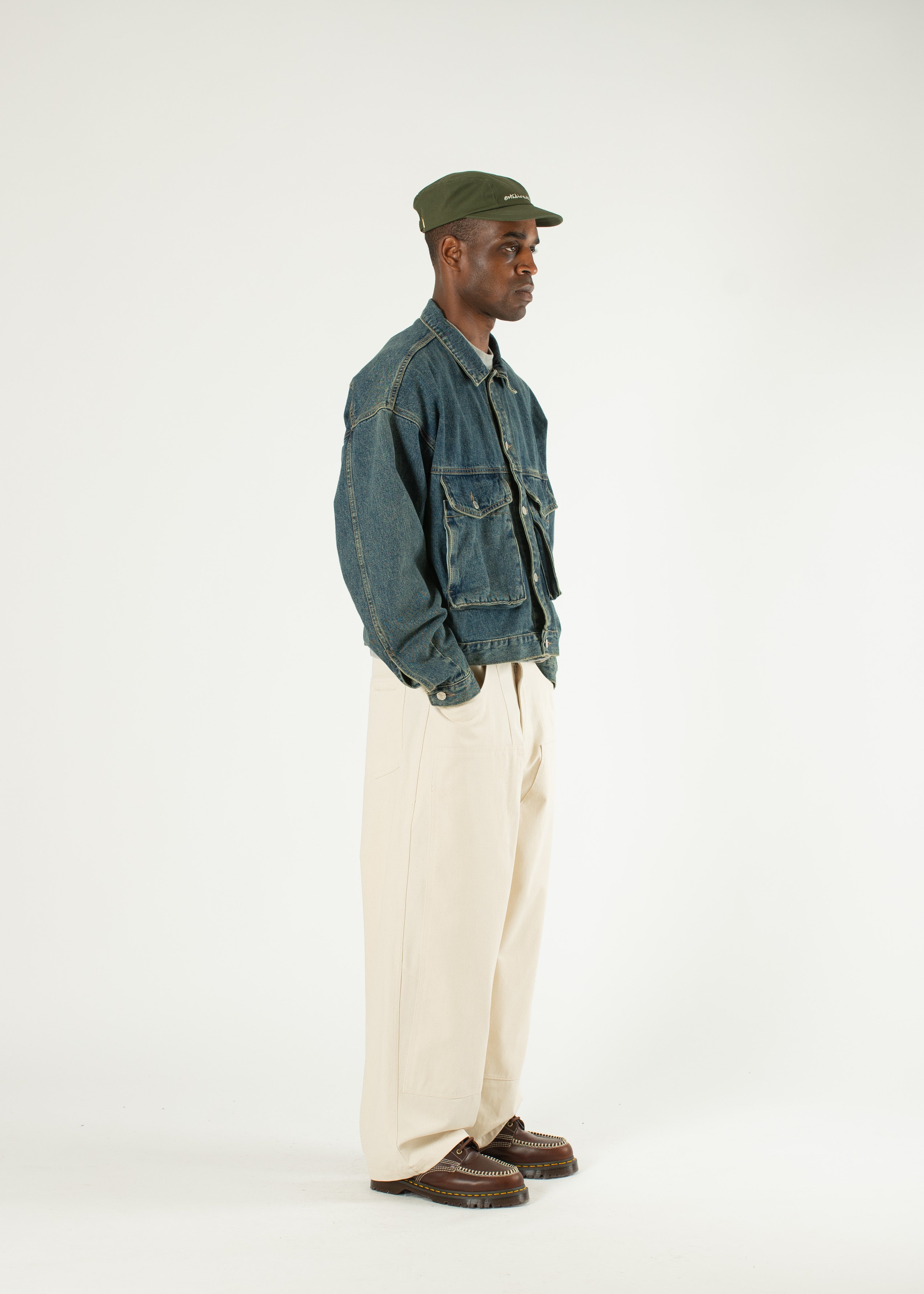 Boxy Denim Trucker – Estudio Niksen
