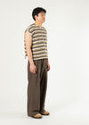 Pintuck Maxi Trousers