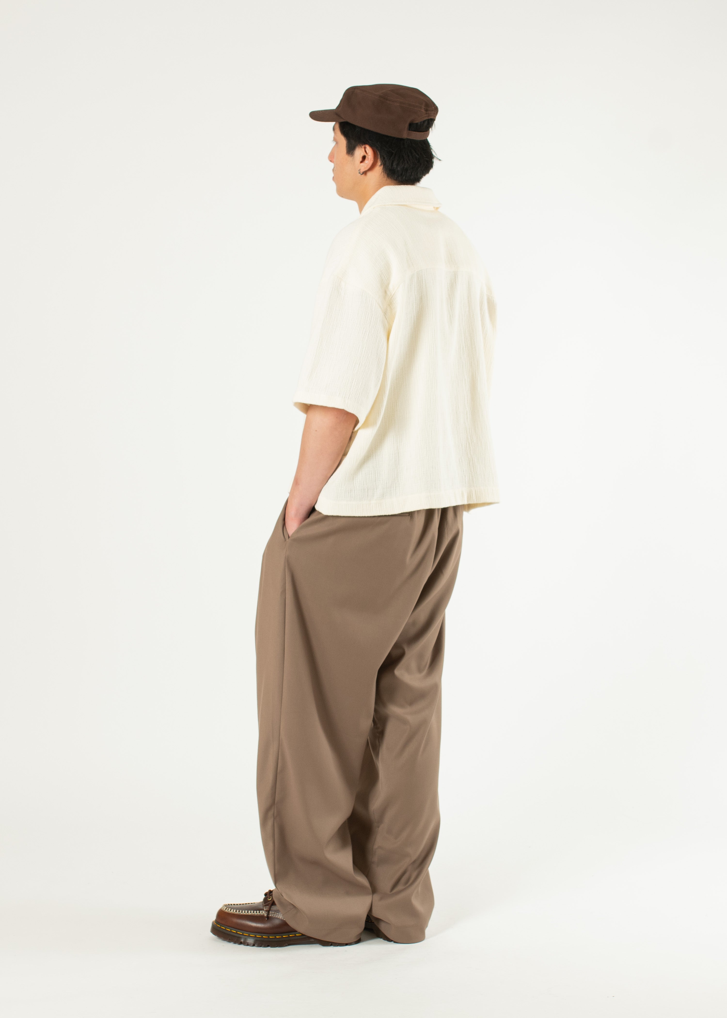 Pintuck Wide Trousers – Estudio Niksen
