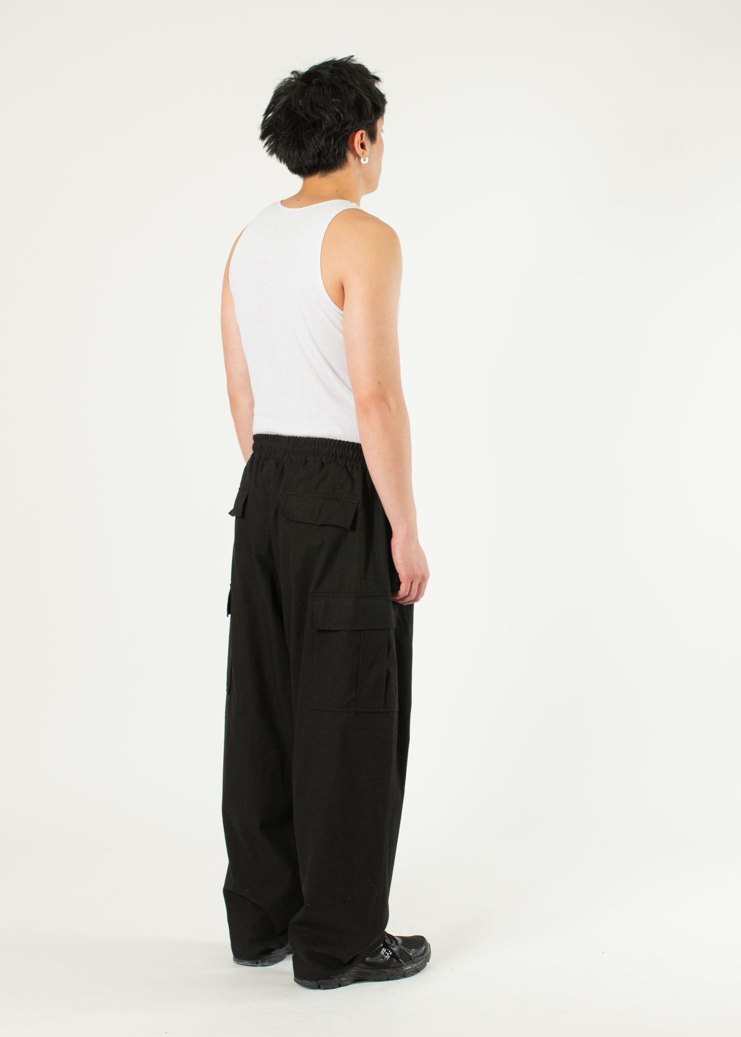 Ripstop Cargo Wide Pants