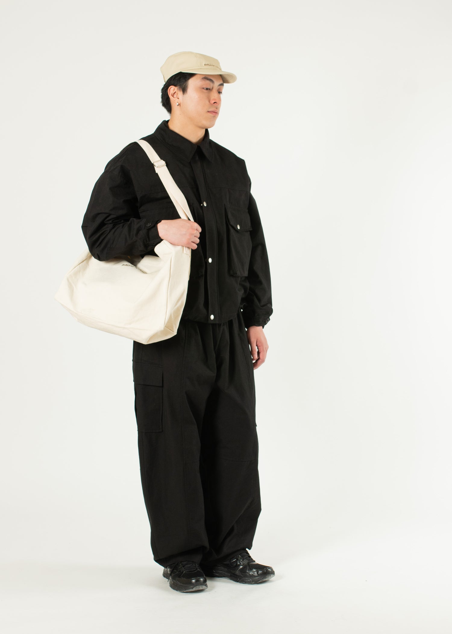 Pantalon large cargo Signature 