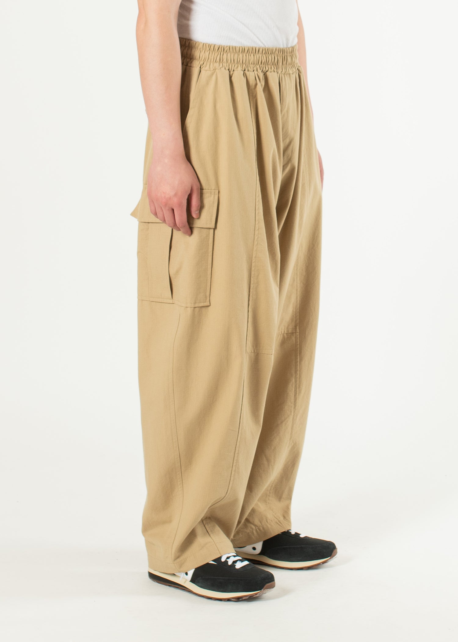 Ripstop Cargo Wide Pants