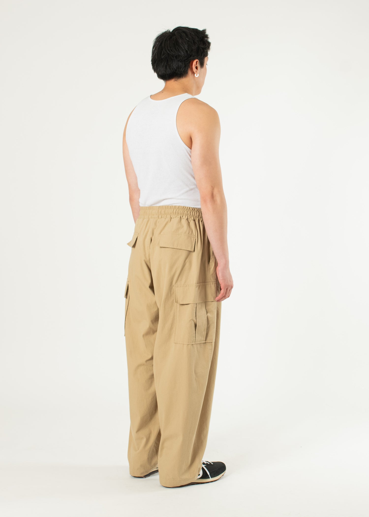 Ripstop Cargo Wide Pants