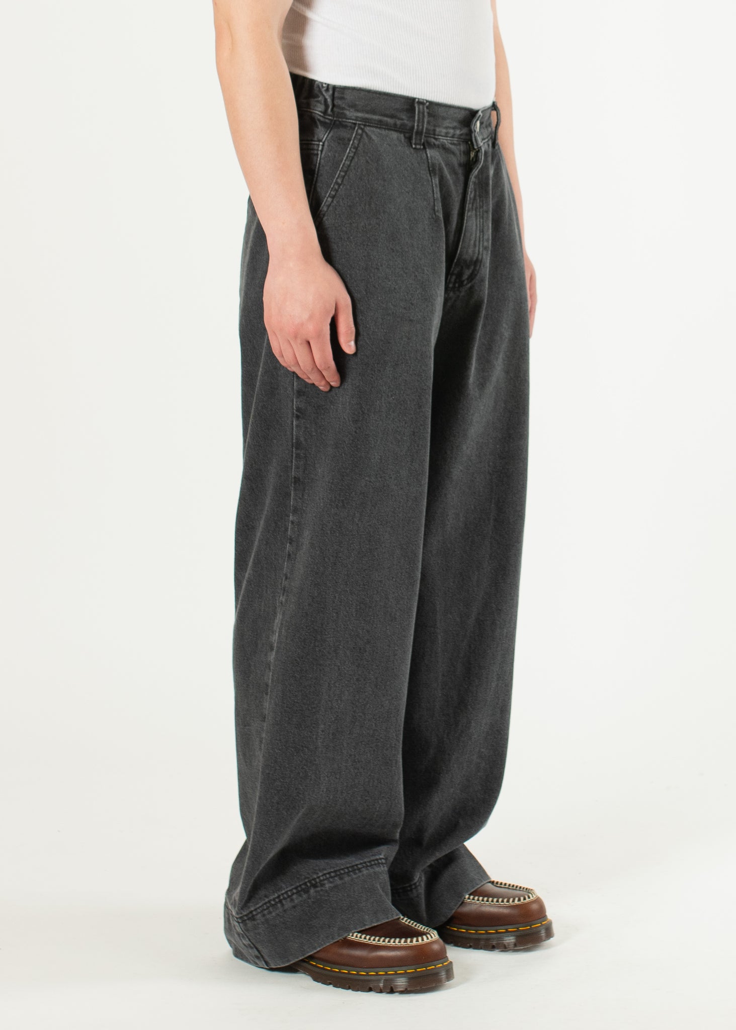 Big Hem Denim Jeans