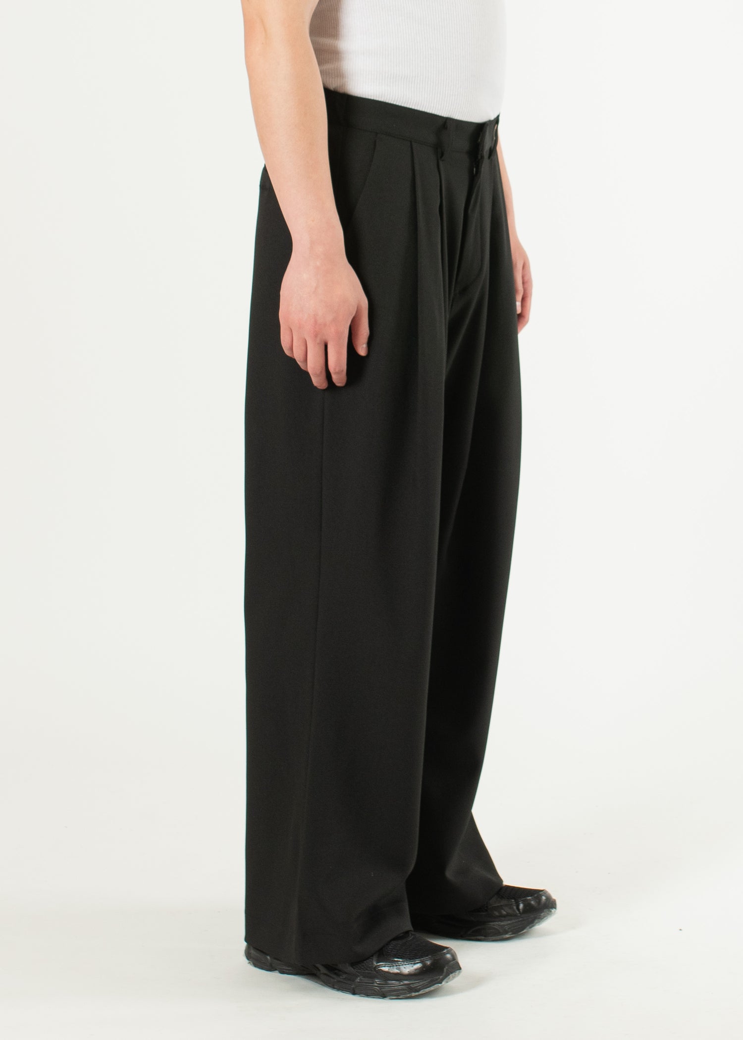 Pintuck Maxi Trousers