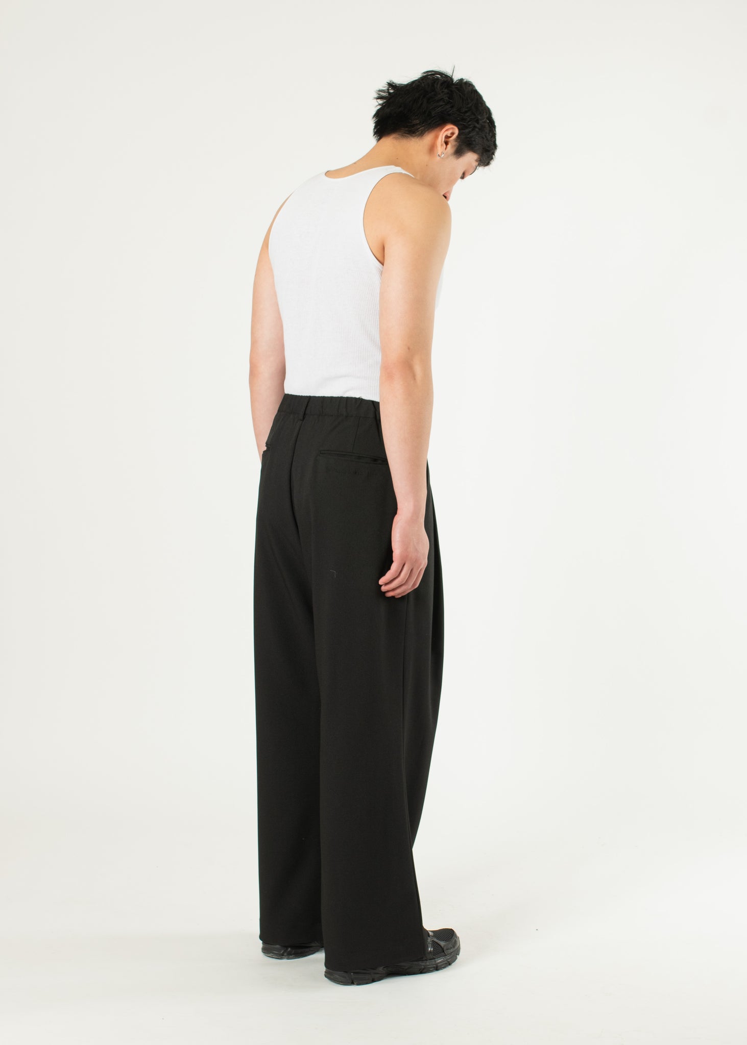 Pintuck Maxi Trousers