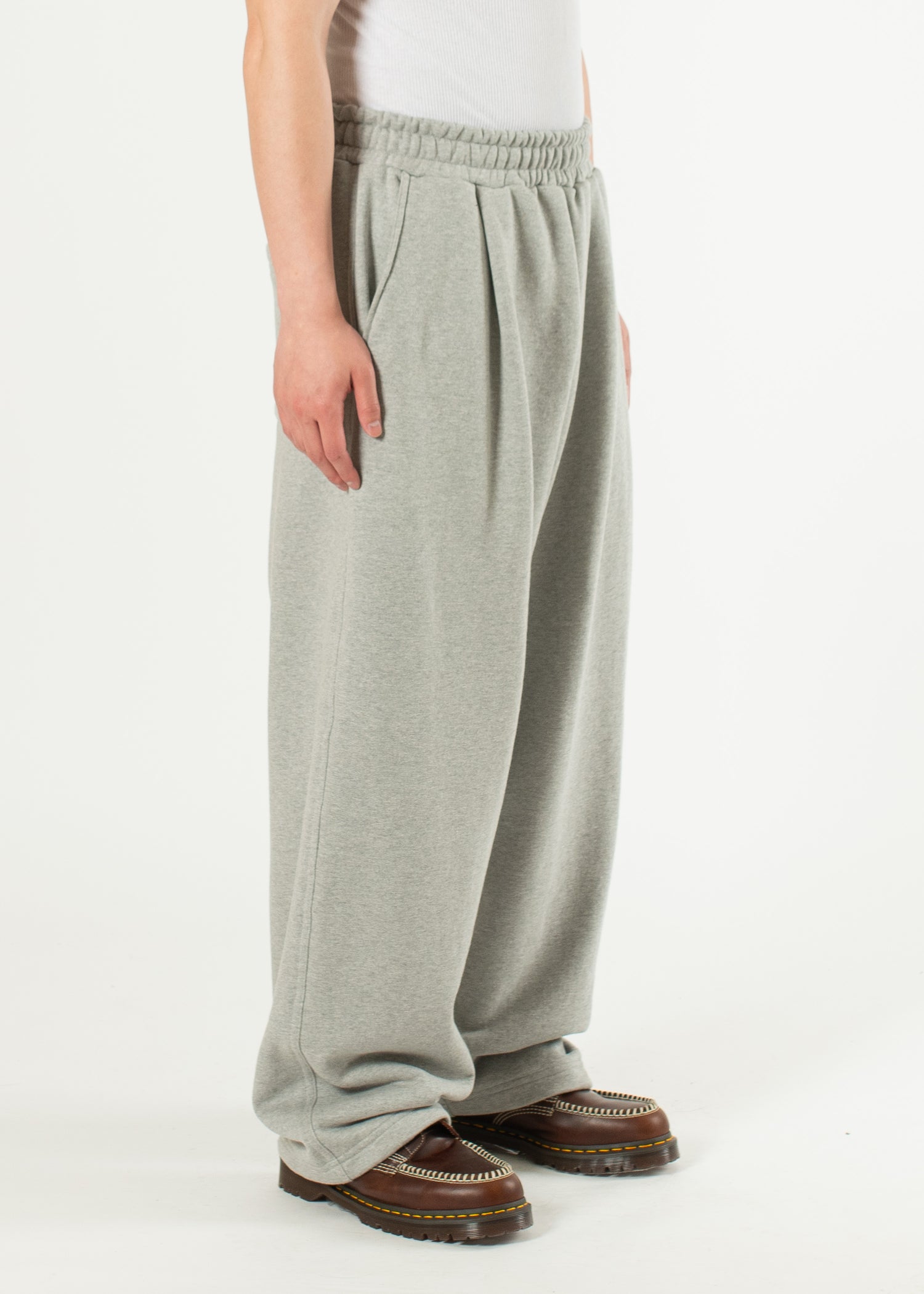 Pleated Wide Joggers