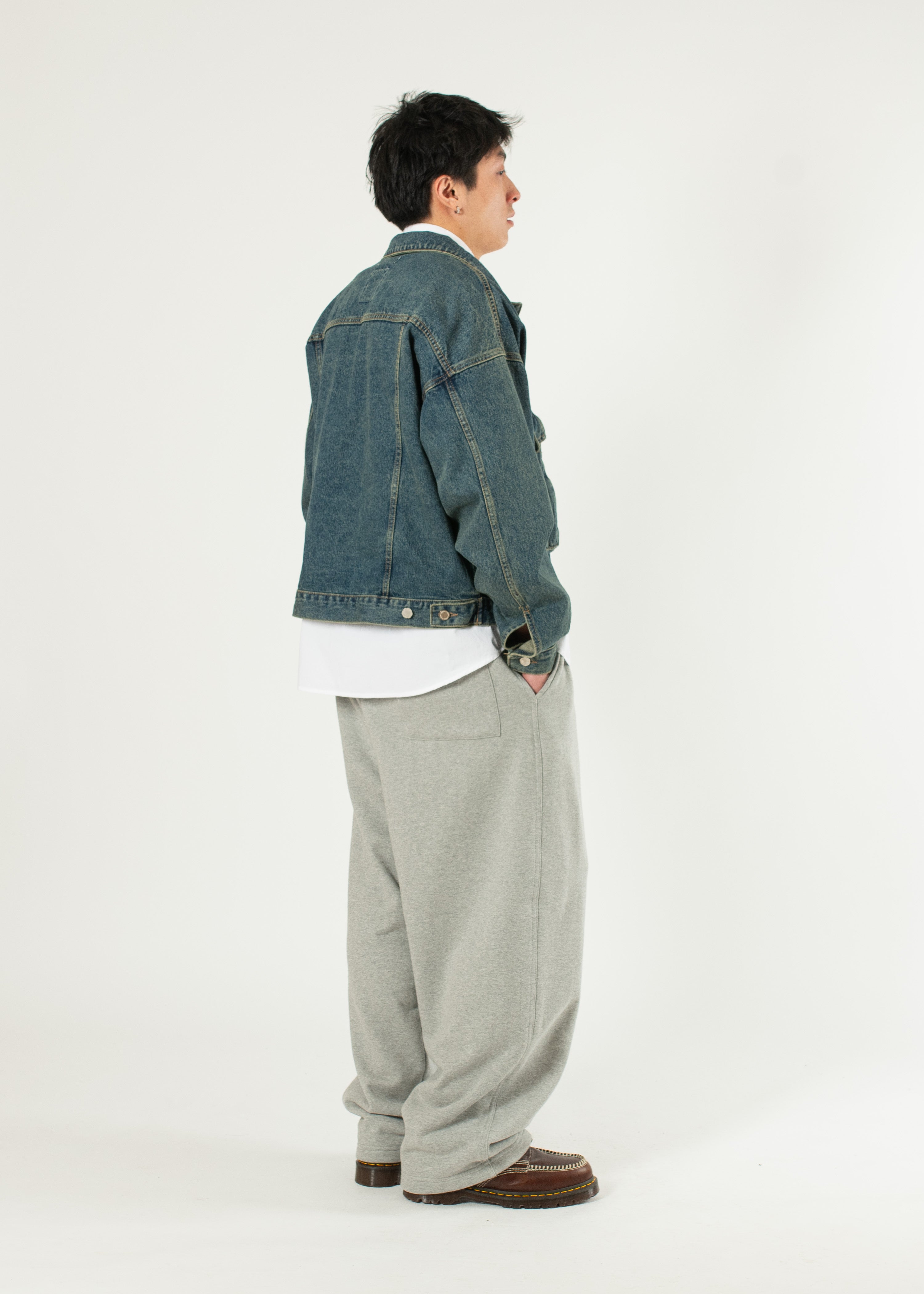 Pleated Wide Joggers – Estudio Niksen