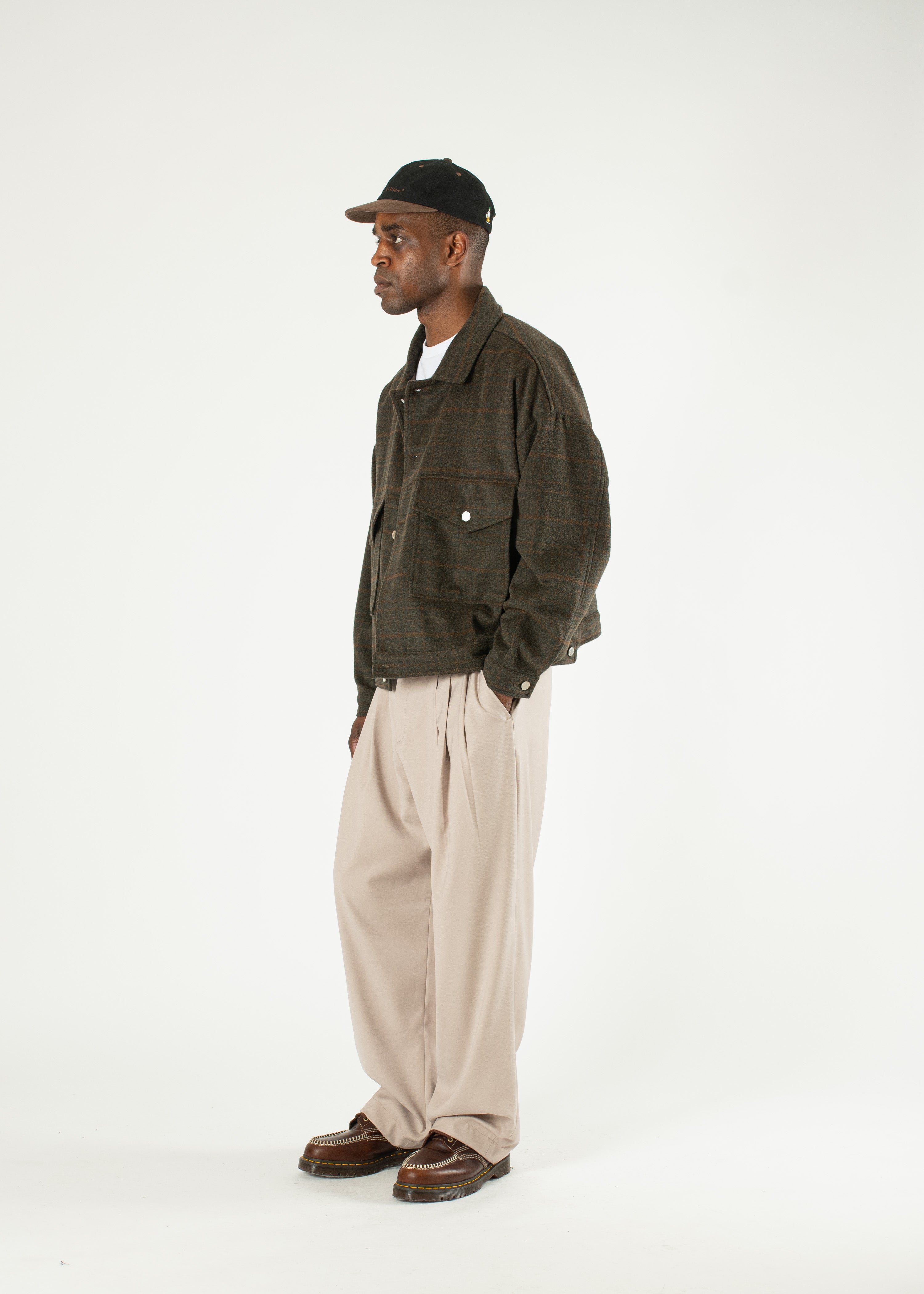 Pintuck Wide Trousers – Estudio Niksen