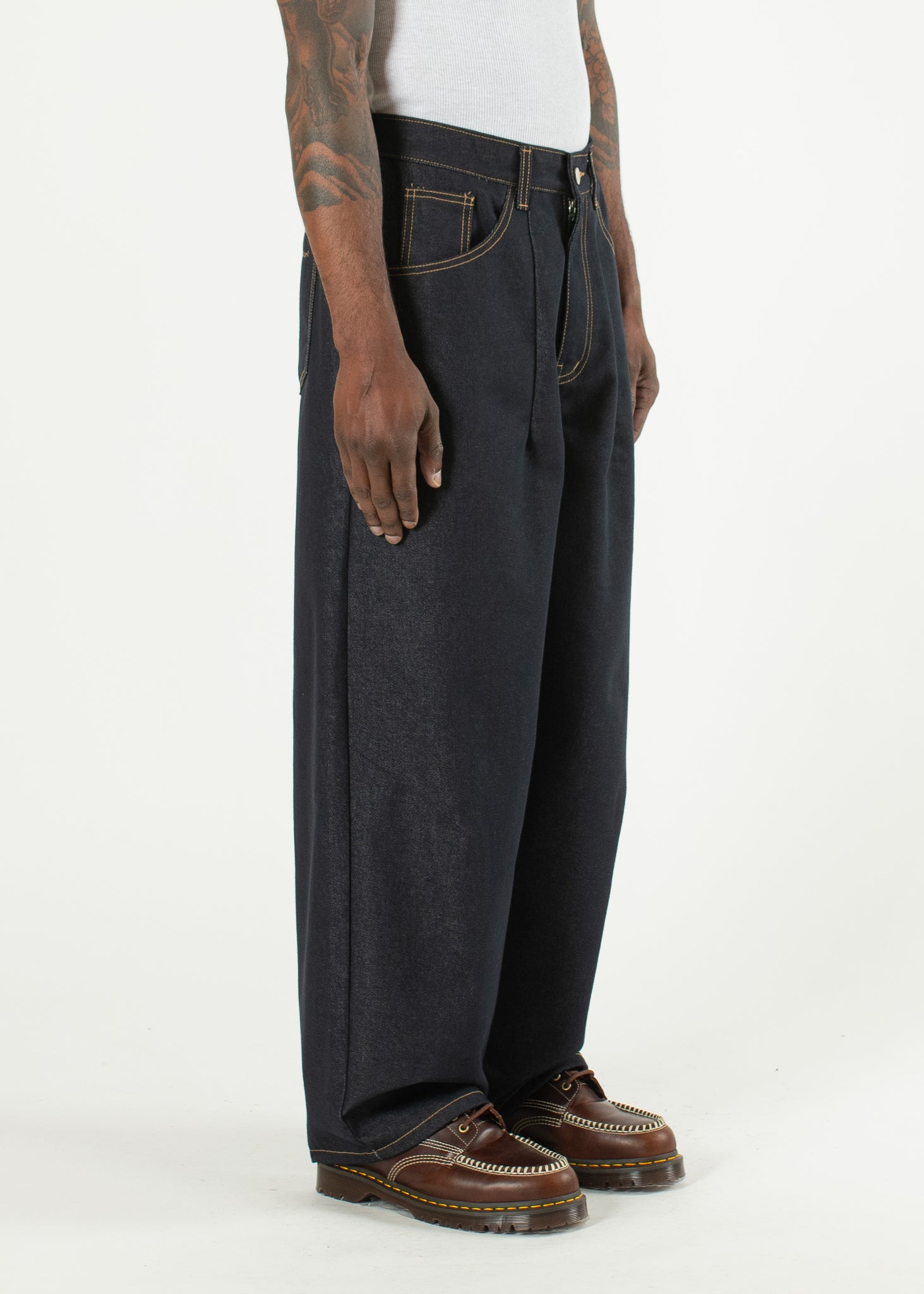 口豪奢 Jeans Balloon Denim Raw – Niksen Estudio パンツ