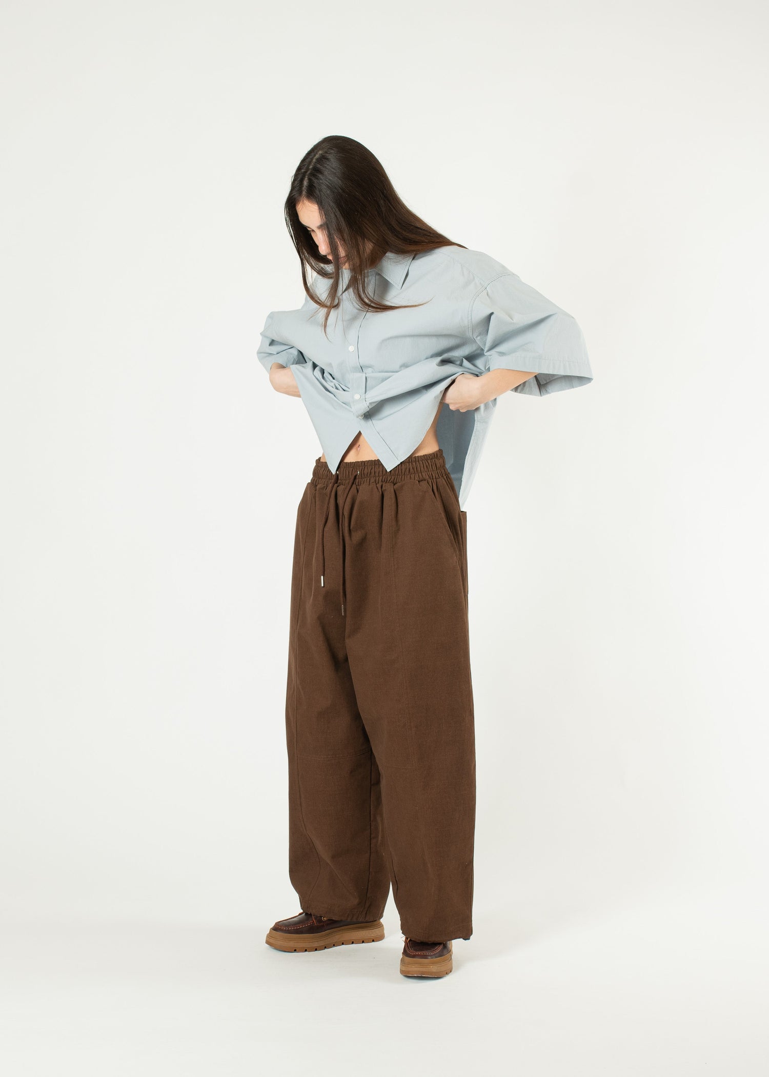 Panelled Balloon Pants