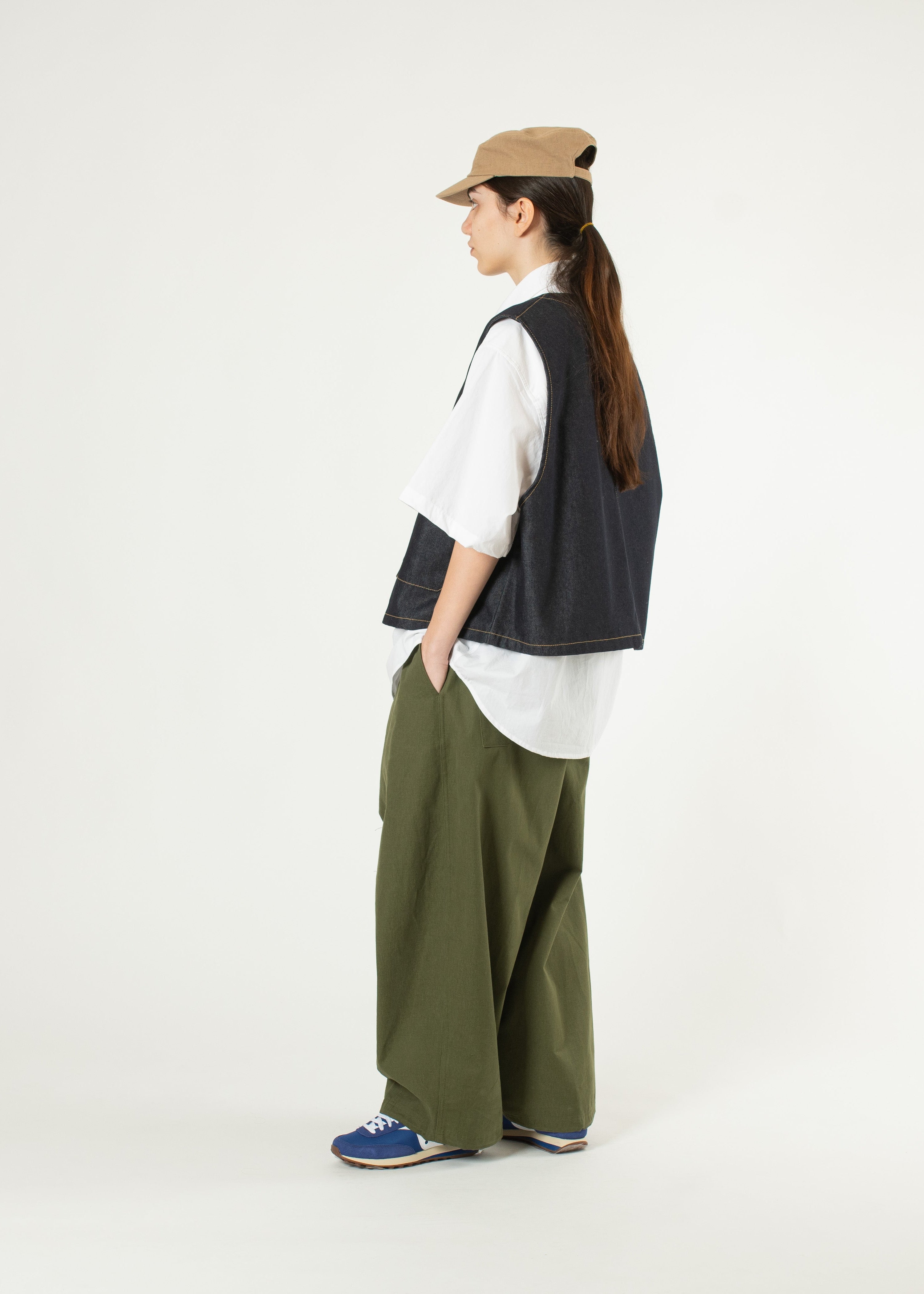 【BAON】[unisex] Rento Snap Bijo Banding Balloon Pants ECOM_SS_25_SANTI_FEB_25-