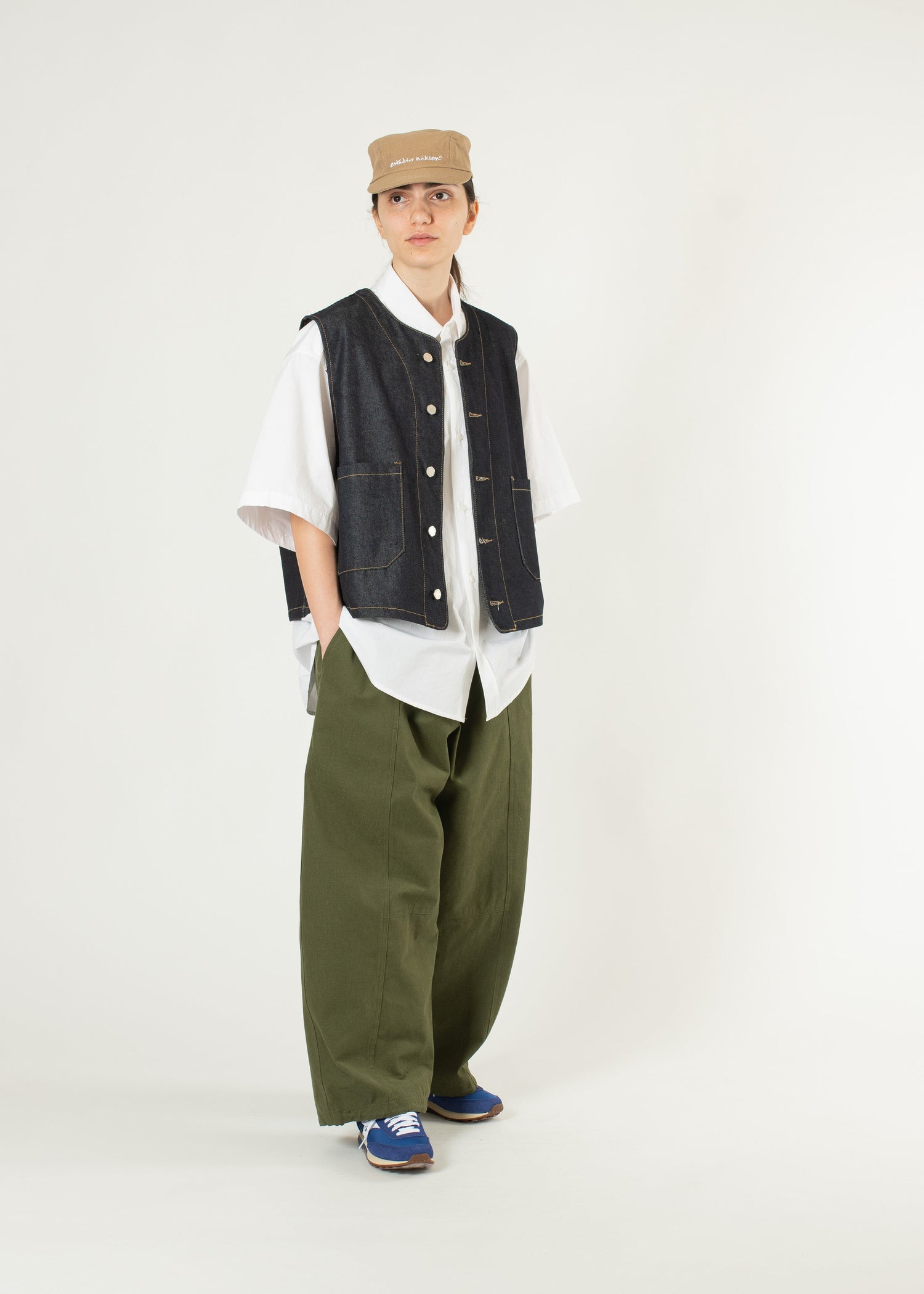 Panelled Balloon Pants