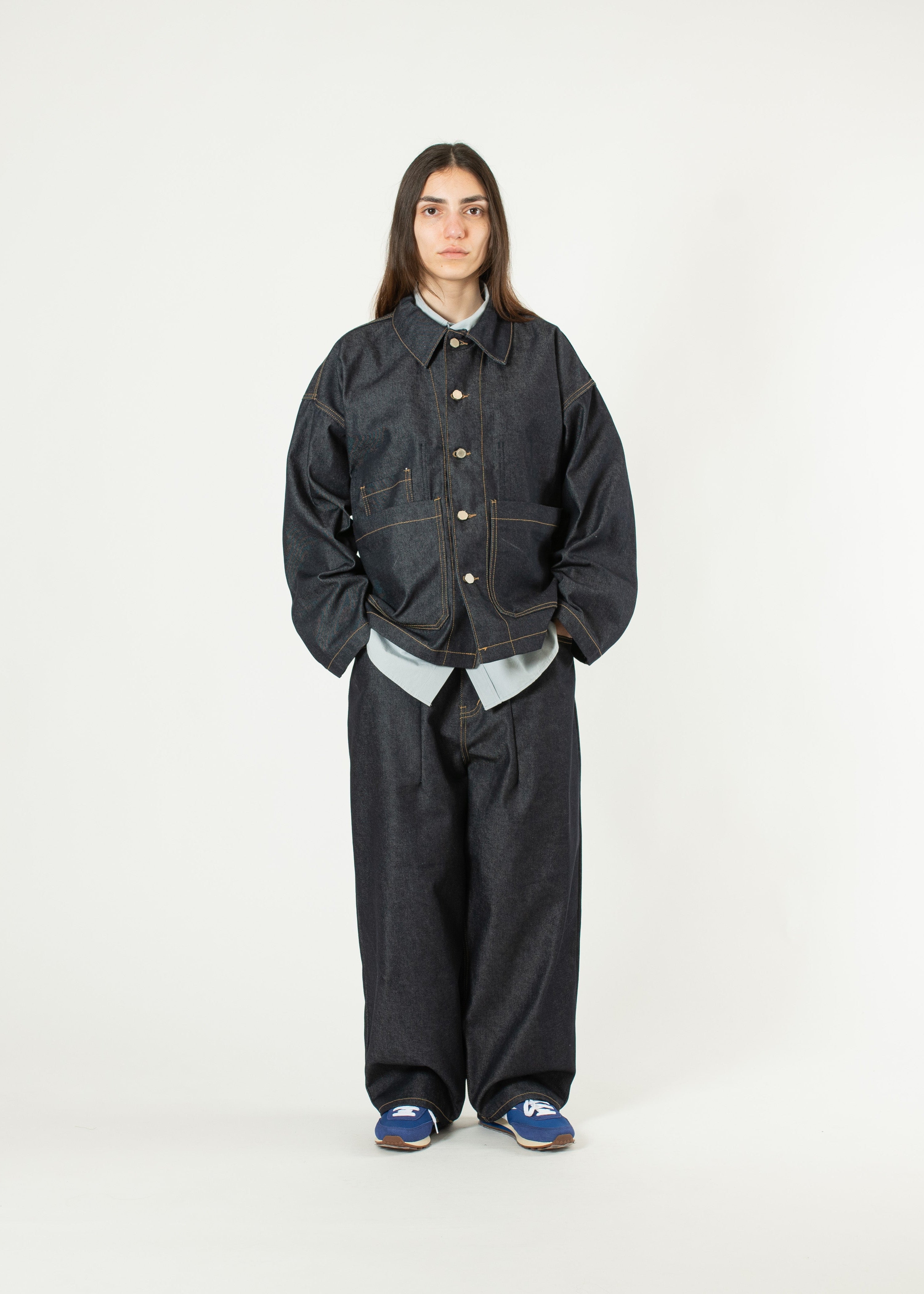 Raw Denim Chore Jacket – Estudio Niksen