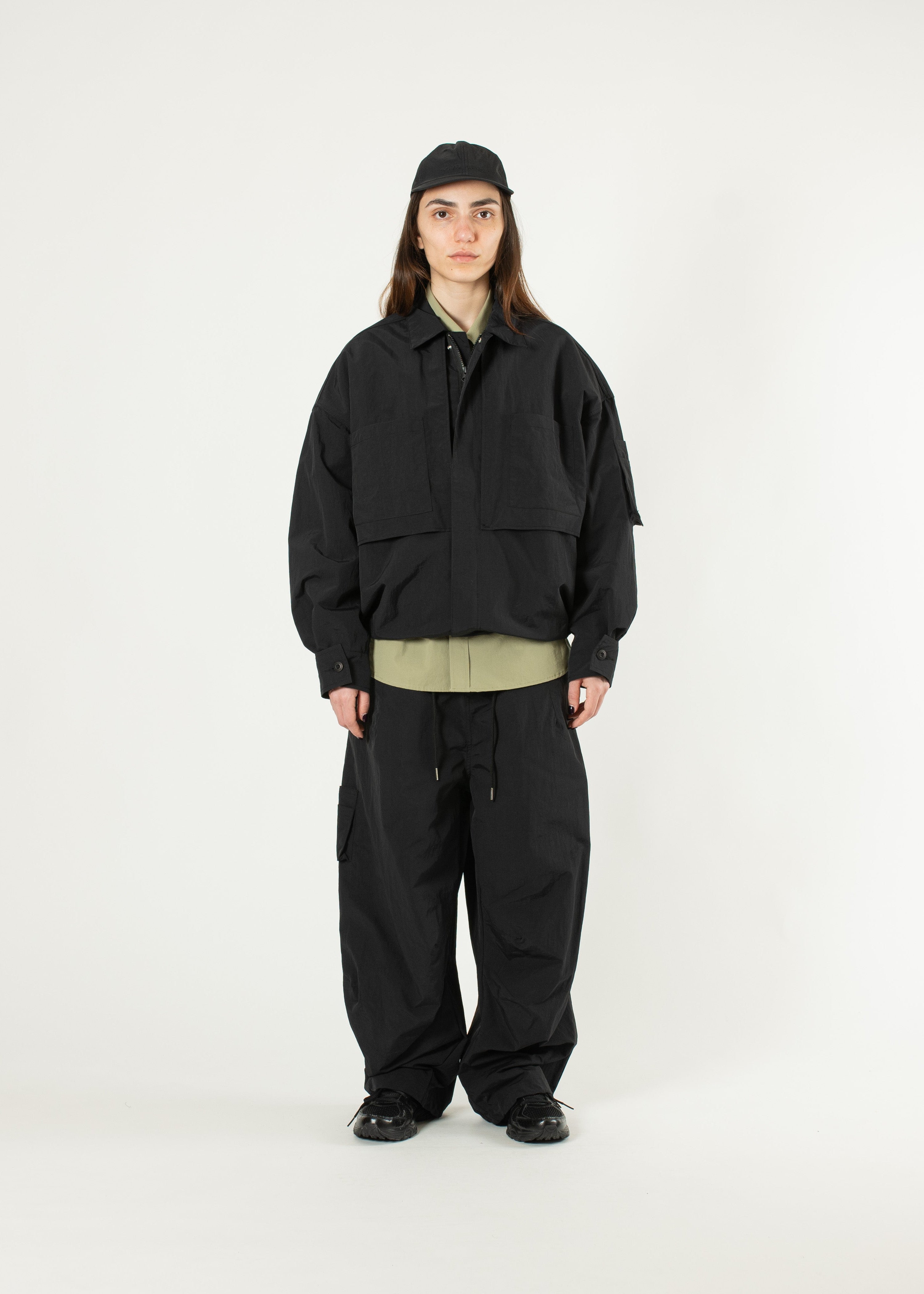 【2plan】Side balloon nylon pants Nylon Field Balloon Pants – Estudio Niksen