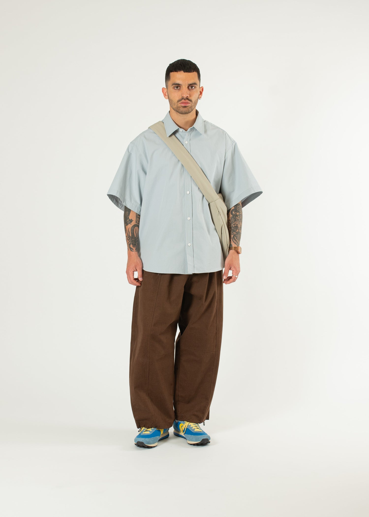 Panelled Balloon Pants