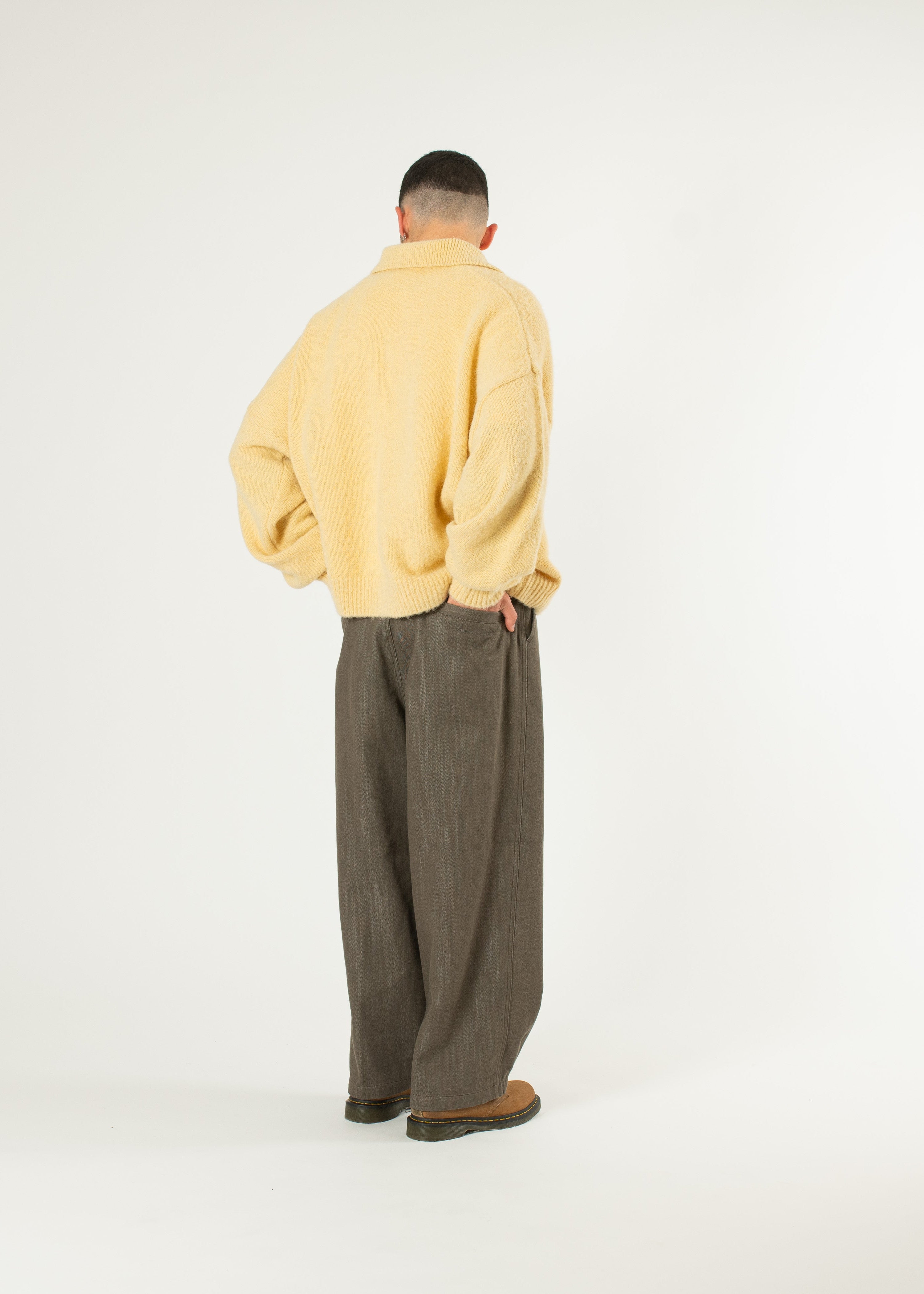 【BAON】[unisex] Nestin Pintuck Banding Balloon Denim Pants Balloon pintuck wide banding denim pants 3C - UNAIDUN | 60