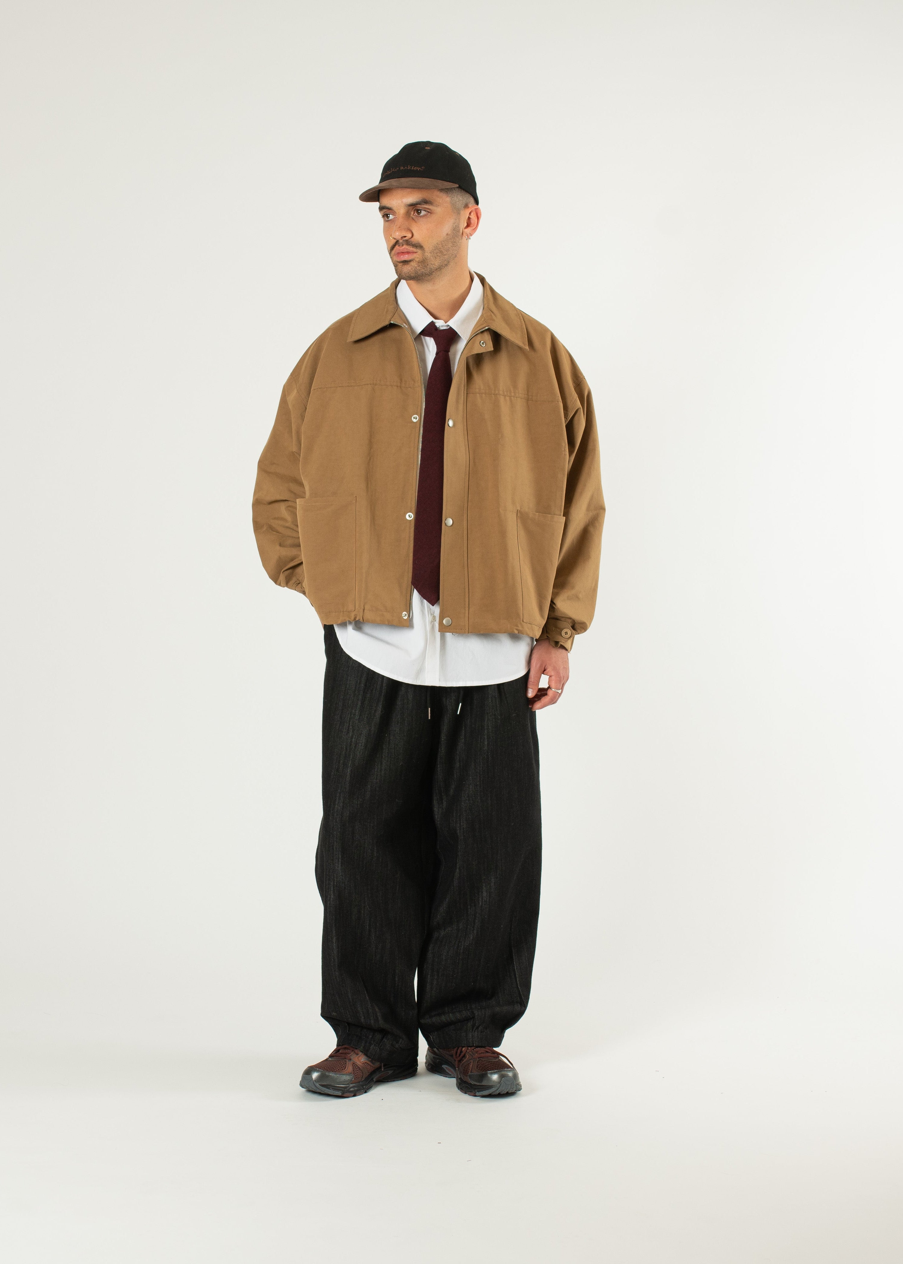 トップス Uhr / Linen Balloon Camisole/ BROWN Pintuck Balloon Jeans – Estudio Niksen